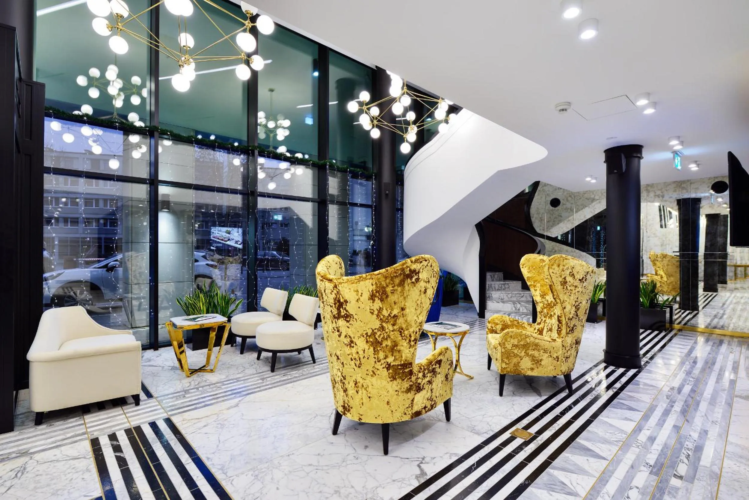 Lobby or reception in Hotel Ferreus Modern Art Deco