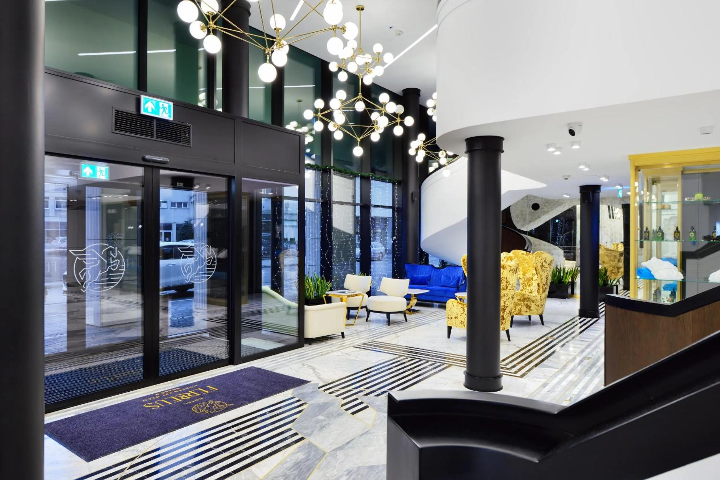 Lobby or reception in Hotel Ferreus Modern Art Deco