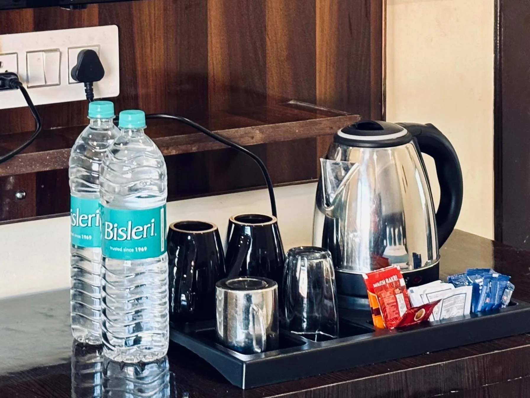 Coffee/tea facilities in Tapovan New Residency - 5 minutes walk to Laxman jhula