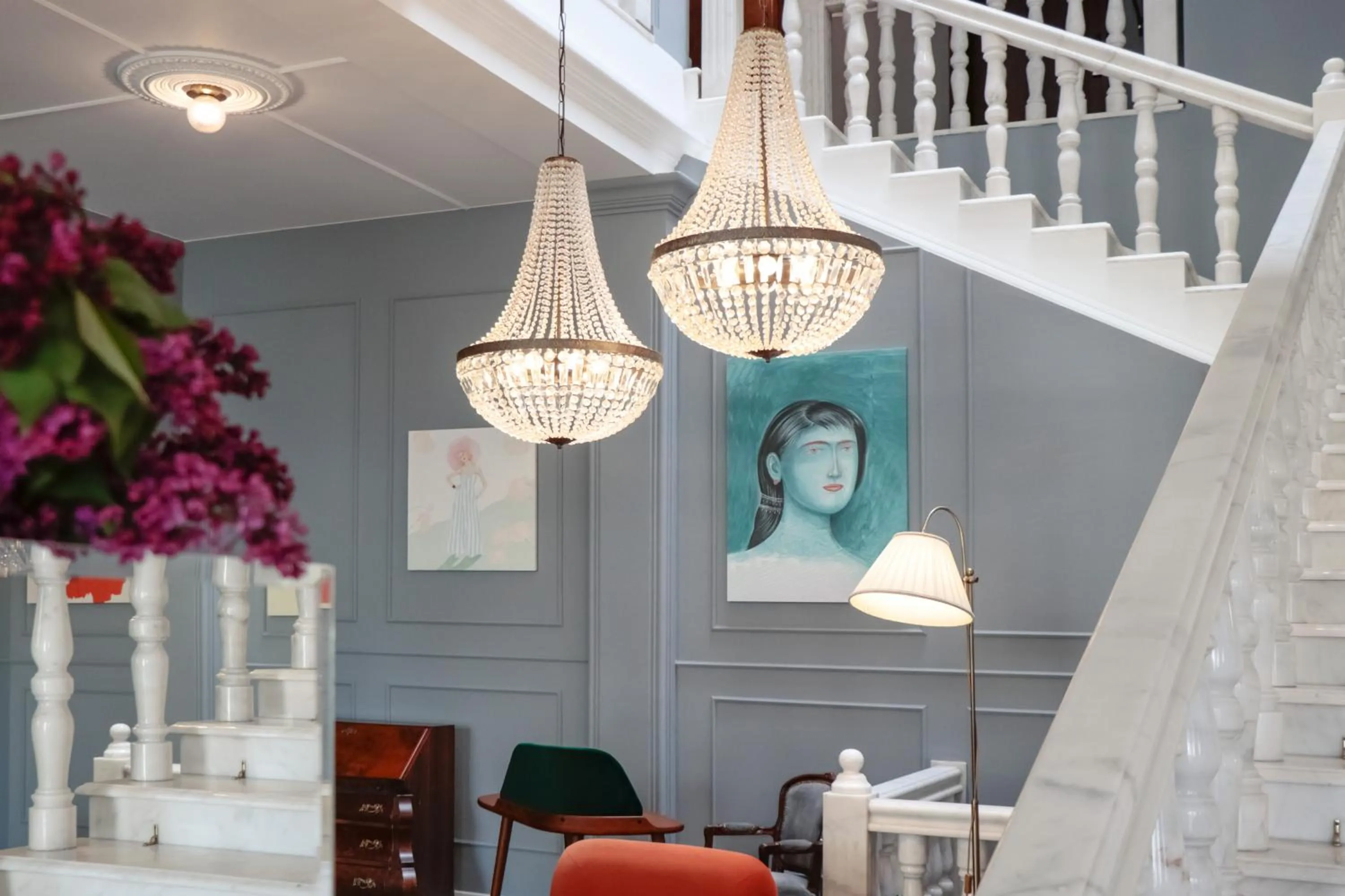 Lobby or reception in Margot Old Tbilisi