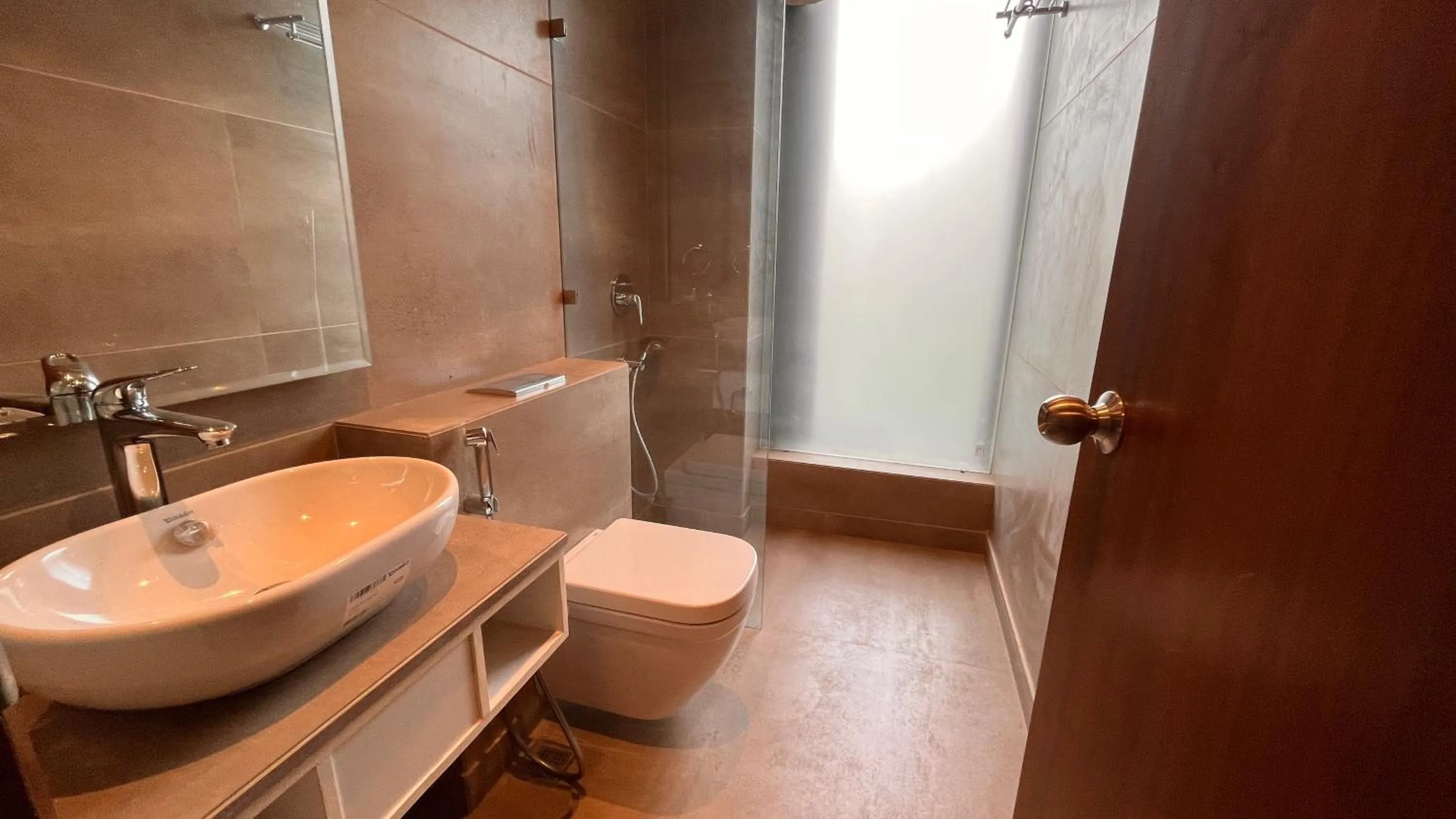 Bathroom in IP Royal Hotel - New Delhi