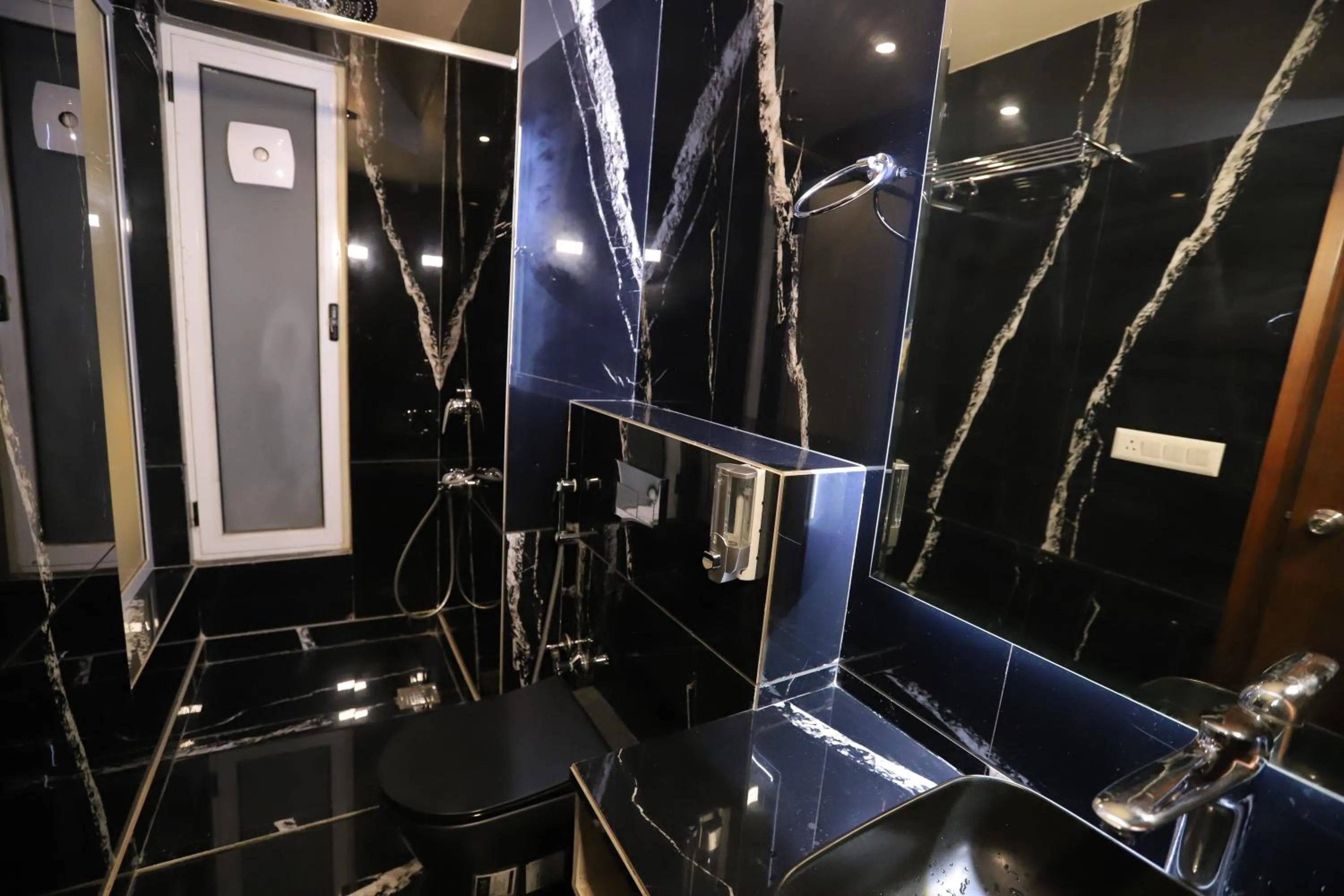 Bathroom in IP Royal Hotel - New Delhi