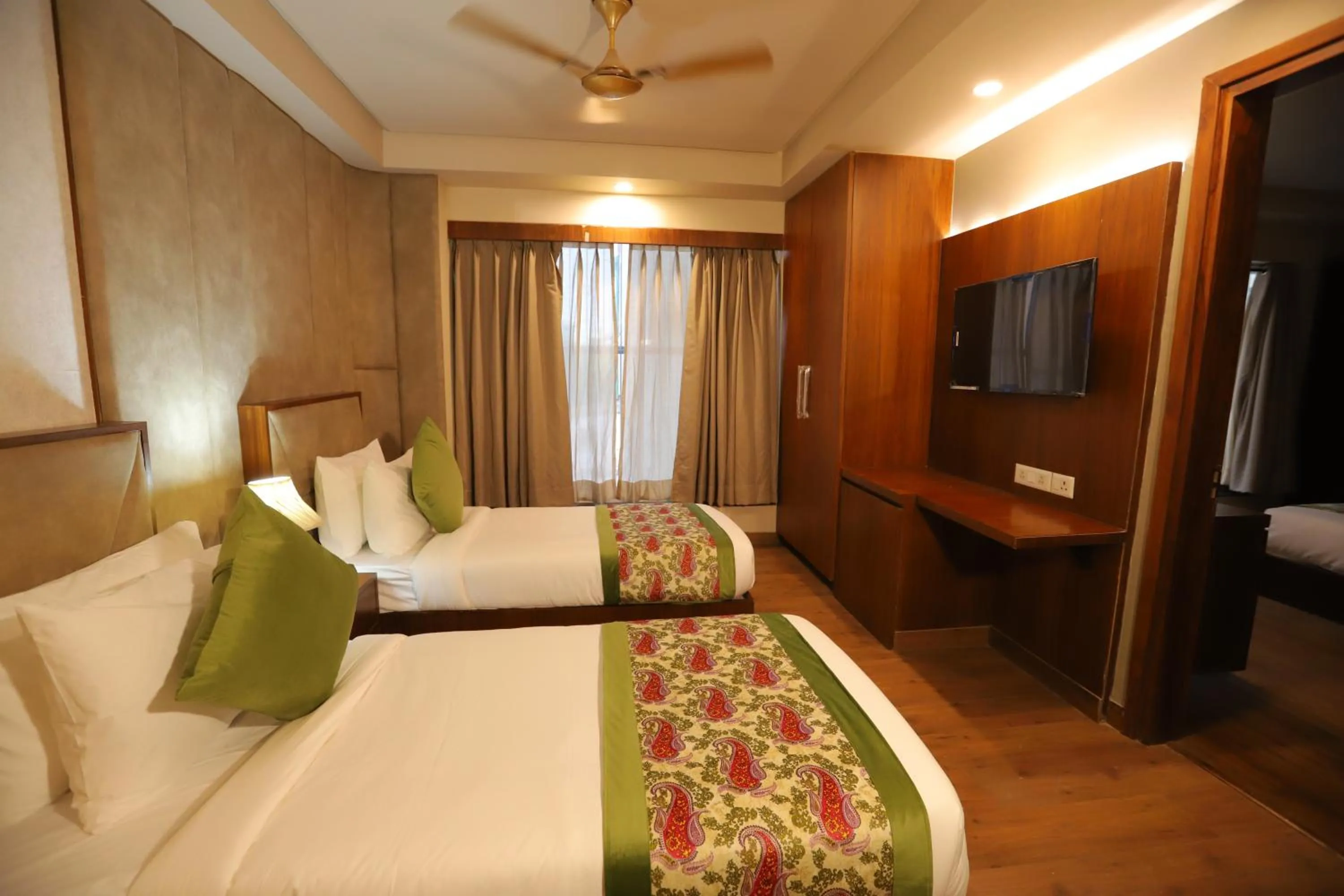 Bed in IP Royal Hotel - New Delhi