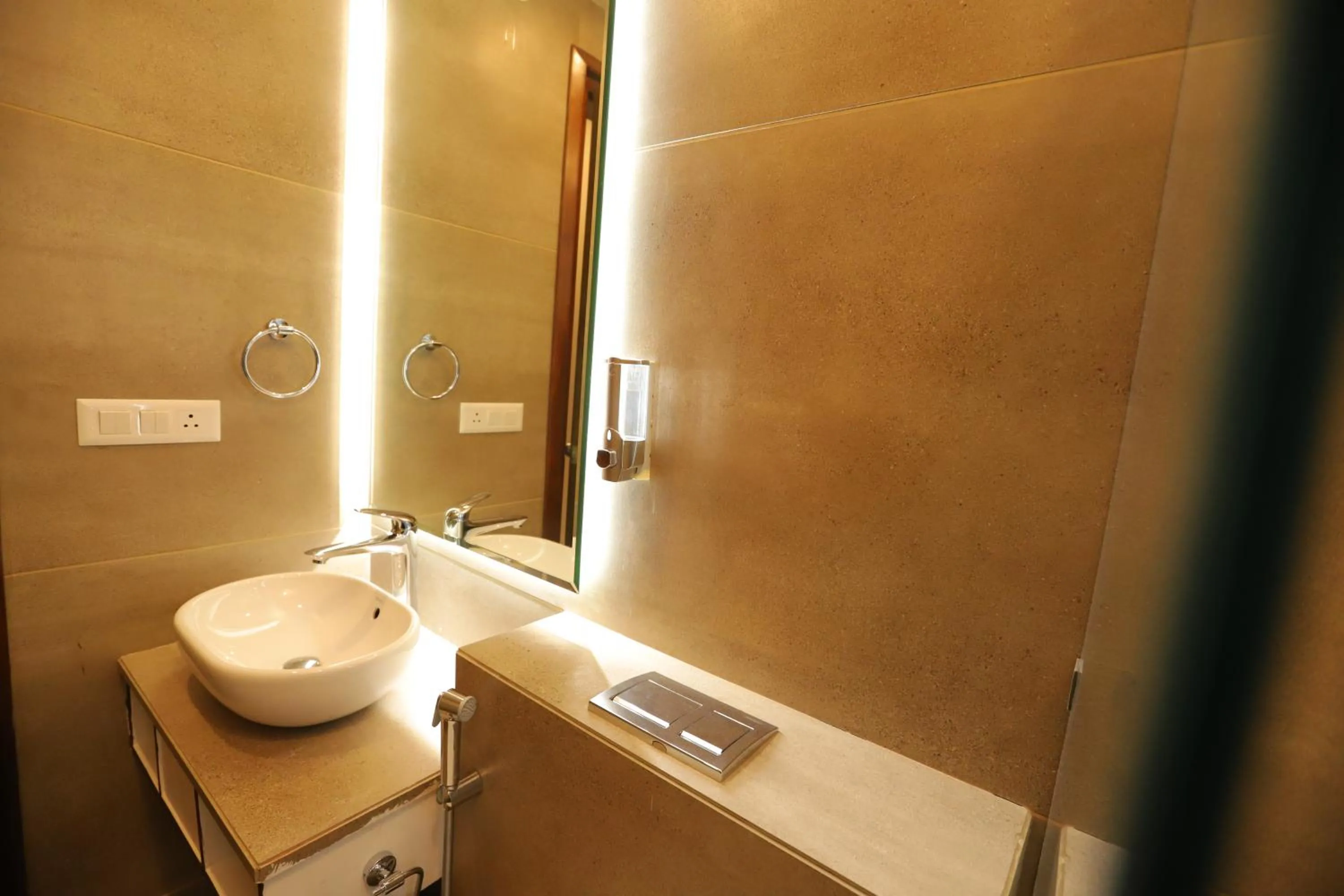 Bathroom in IP Royal Hotel - New Delhi