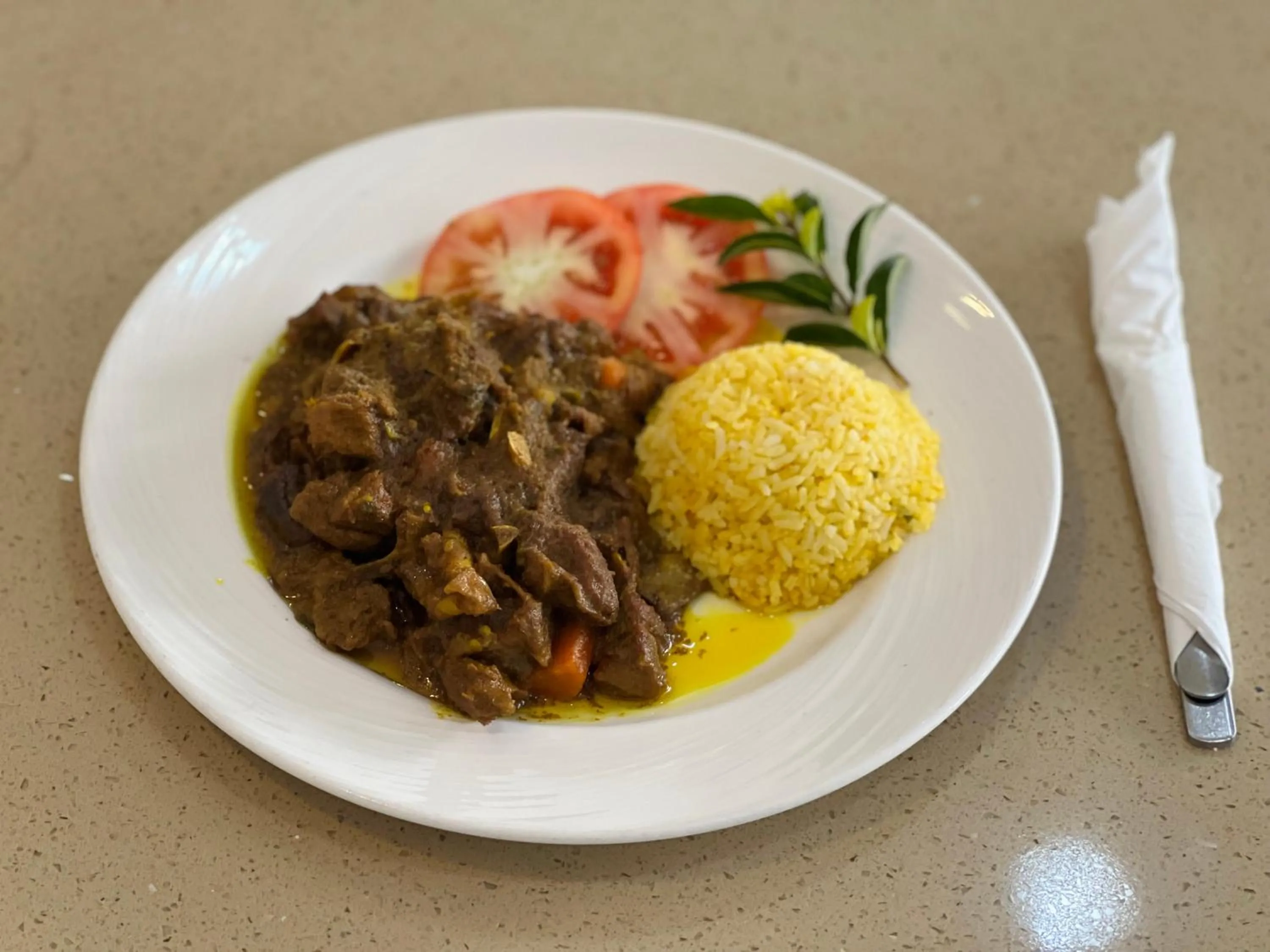 Lunch in Toby's Resort