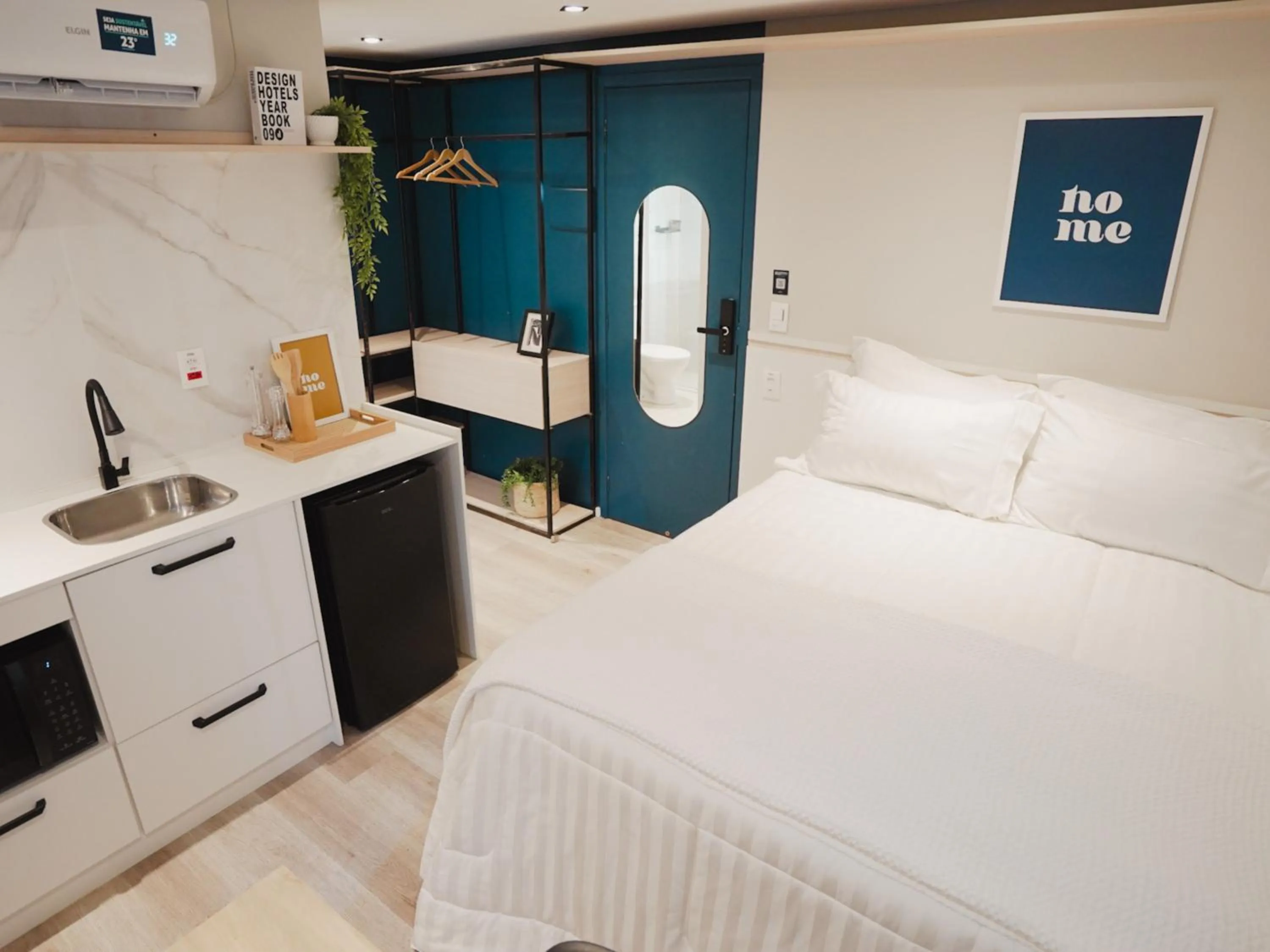 Bed in Apê Paulista Bela Cintra