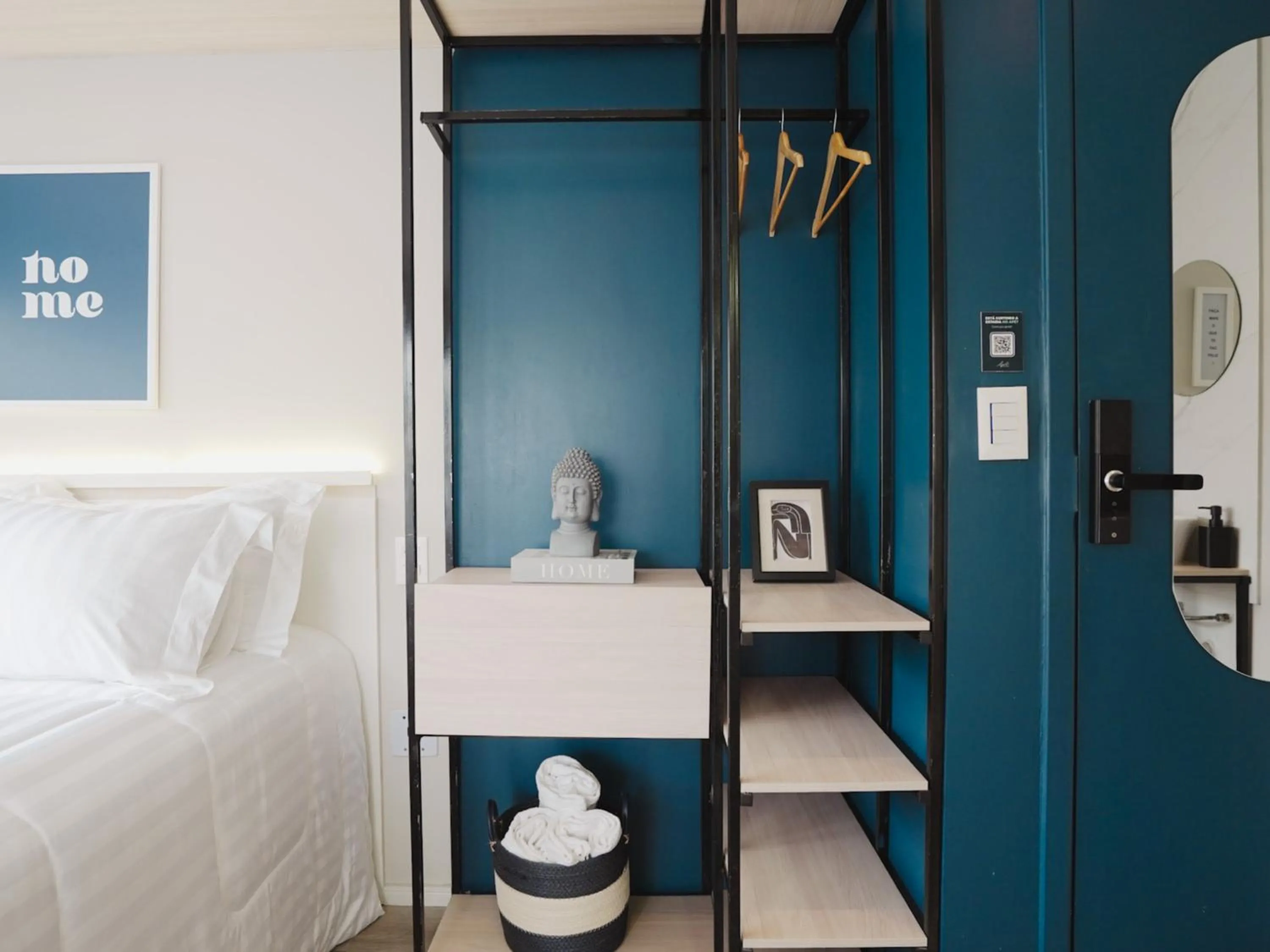 Photo of the whole room, Bed in Apê Paulista Bela Cintra