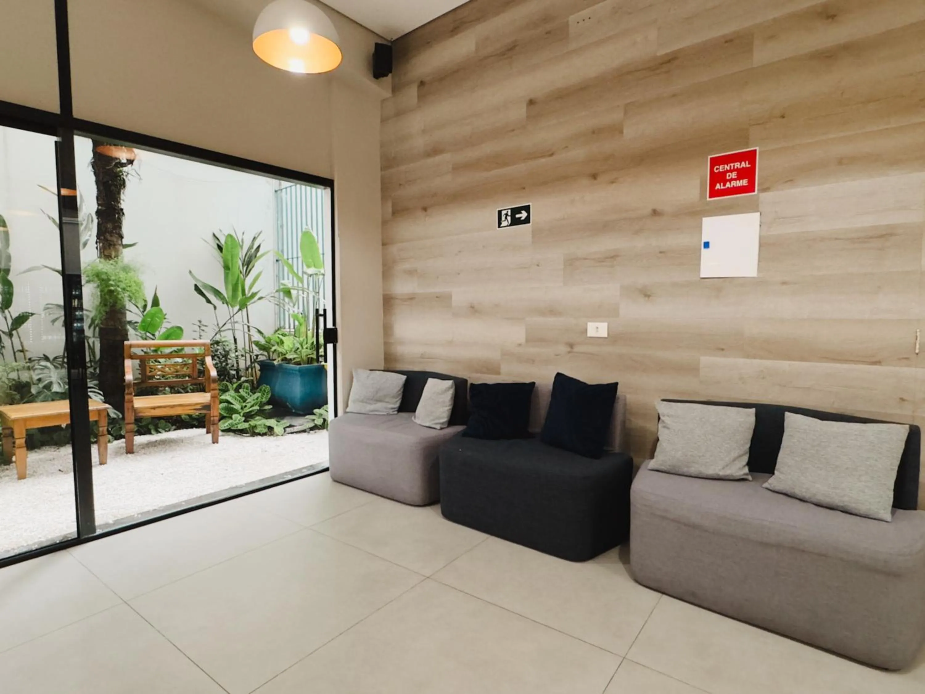 Lobby or reception in Apê Paulista Bela Cintra