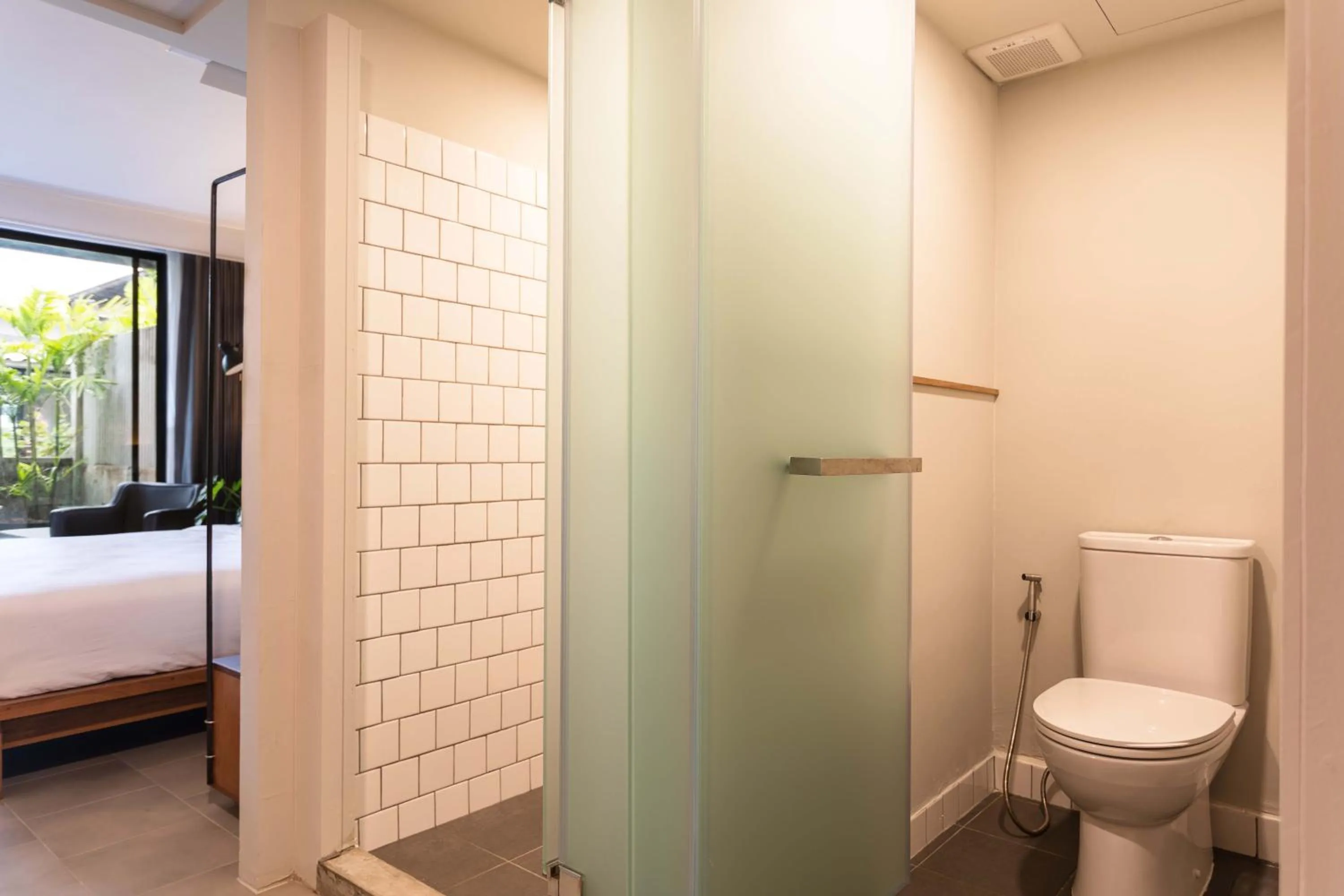 Shower in GalileOasis Boutique Hotel