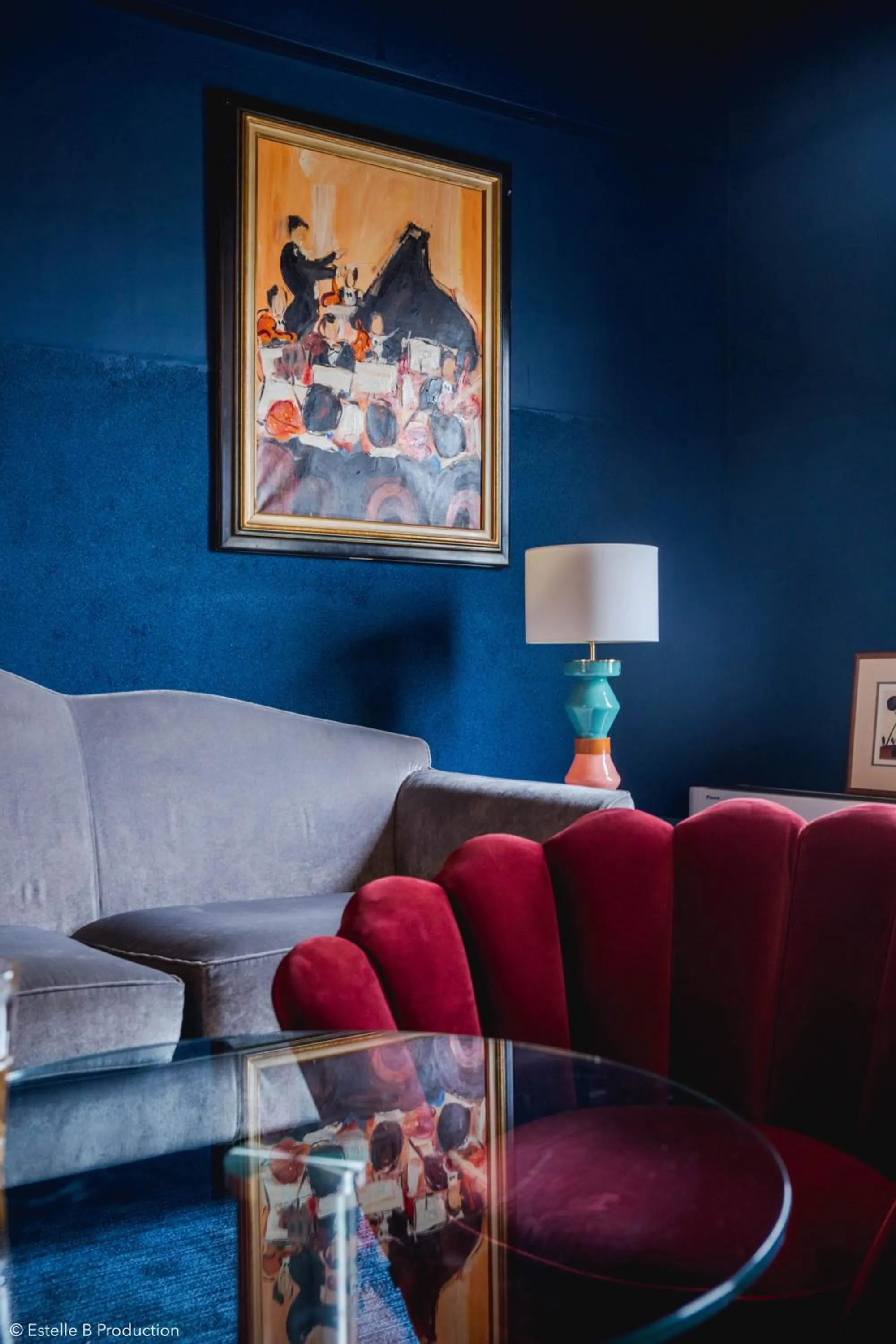 Lounge or bar in Domaine de la Reynaude