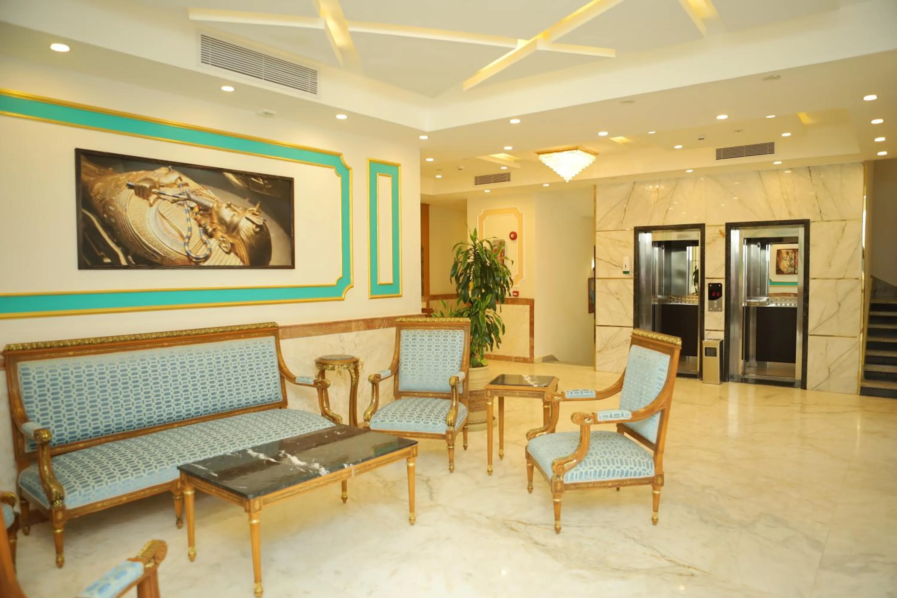 Seating area in Tiba Rose hurghada