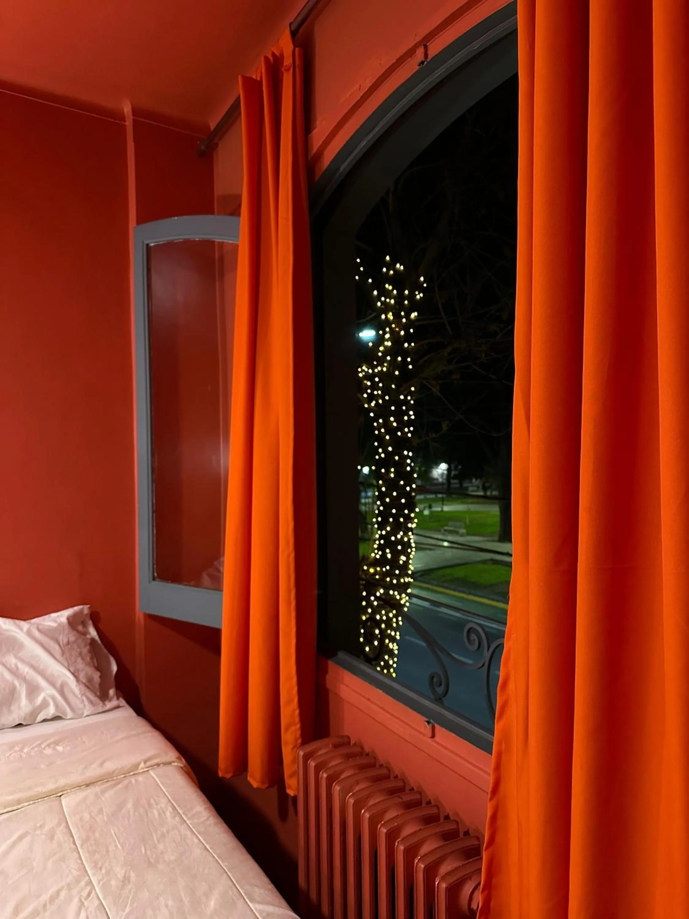 View (from property/room), Bed in Hotel Windsor Mendoza