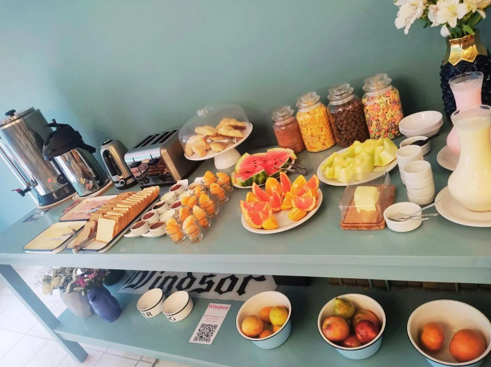 Dining area in Hotel Windsor Mendoza