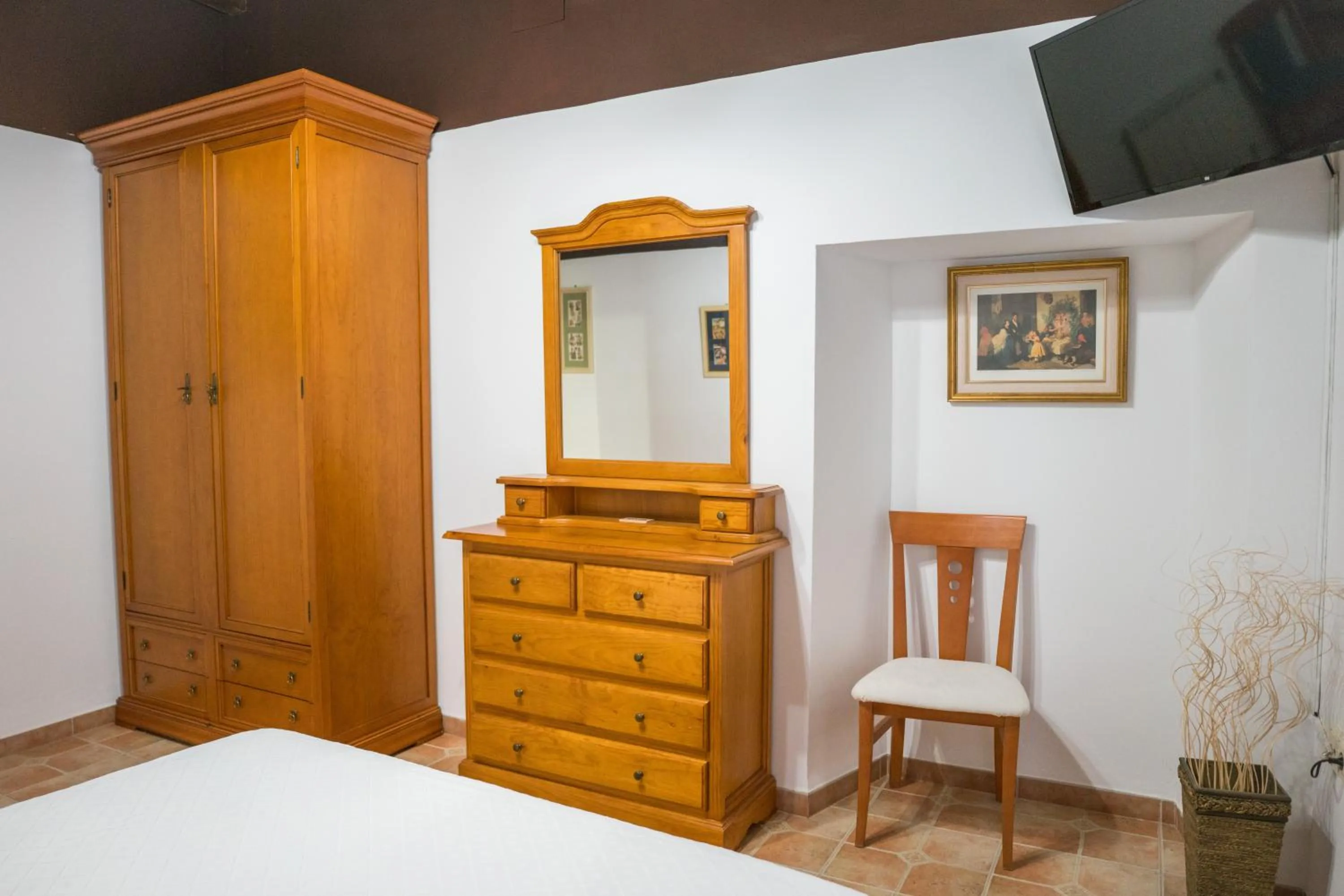 TV and multimedia, Bed in LA ALDABA, antigua casa de labor