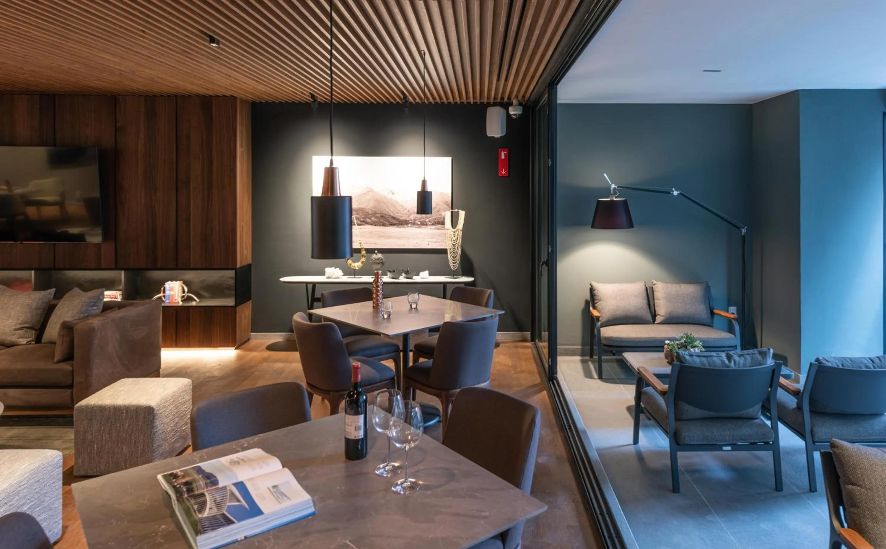 Seating area in Nido at Neuchatel Polanco