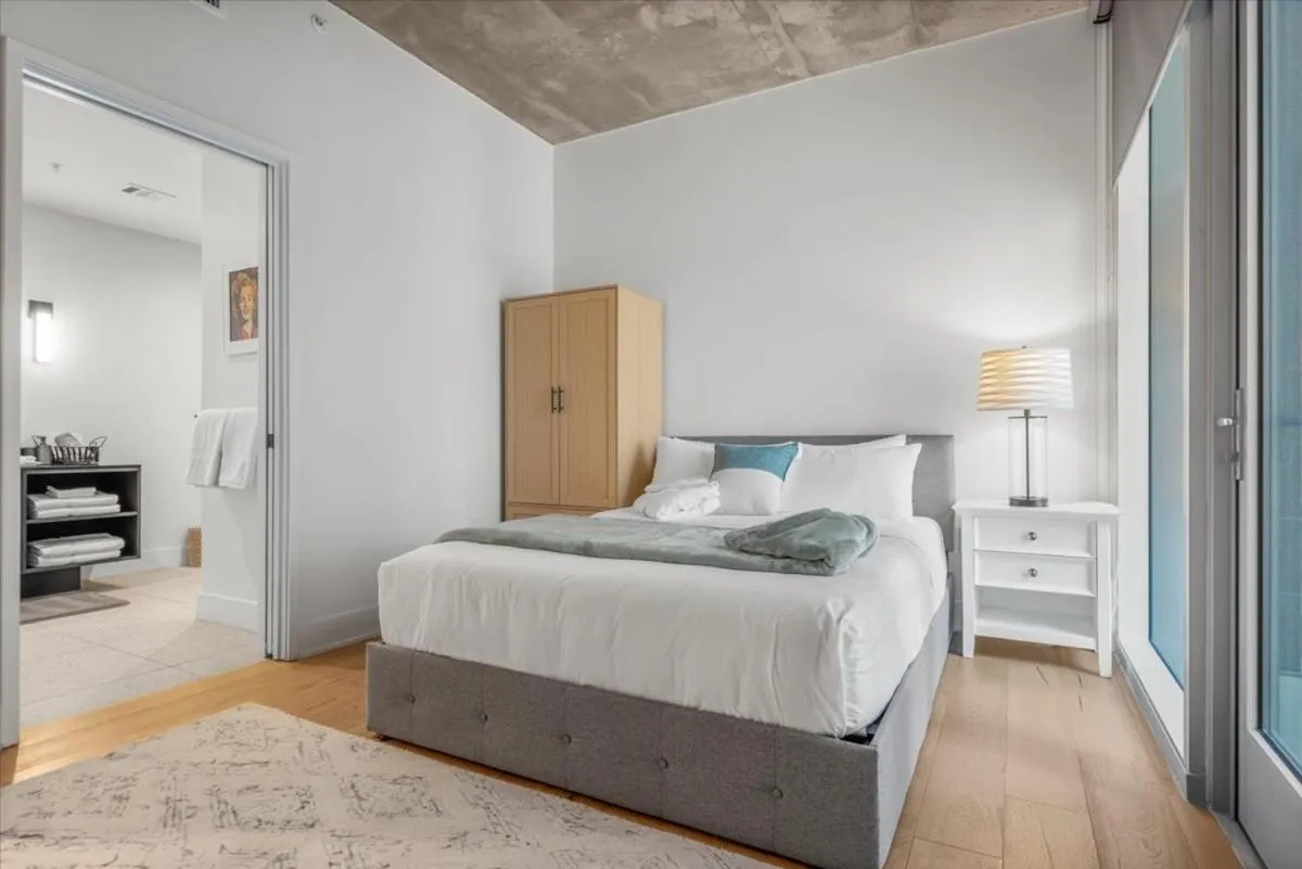 Bed in Austin Condo Hotel