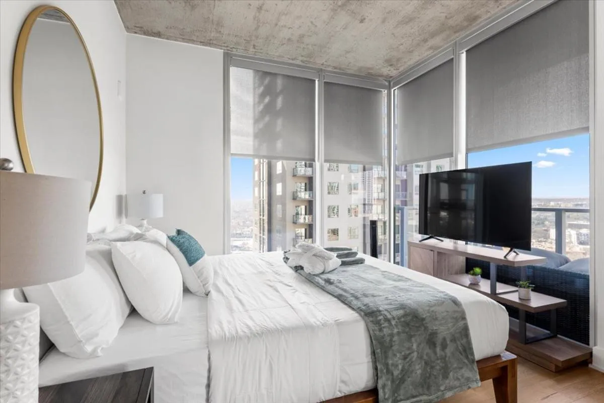 Bed in Austin Condo Hotel