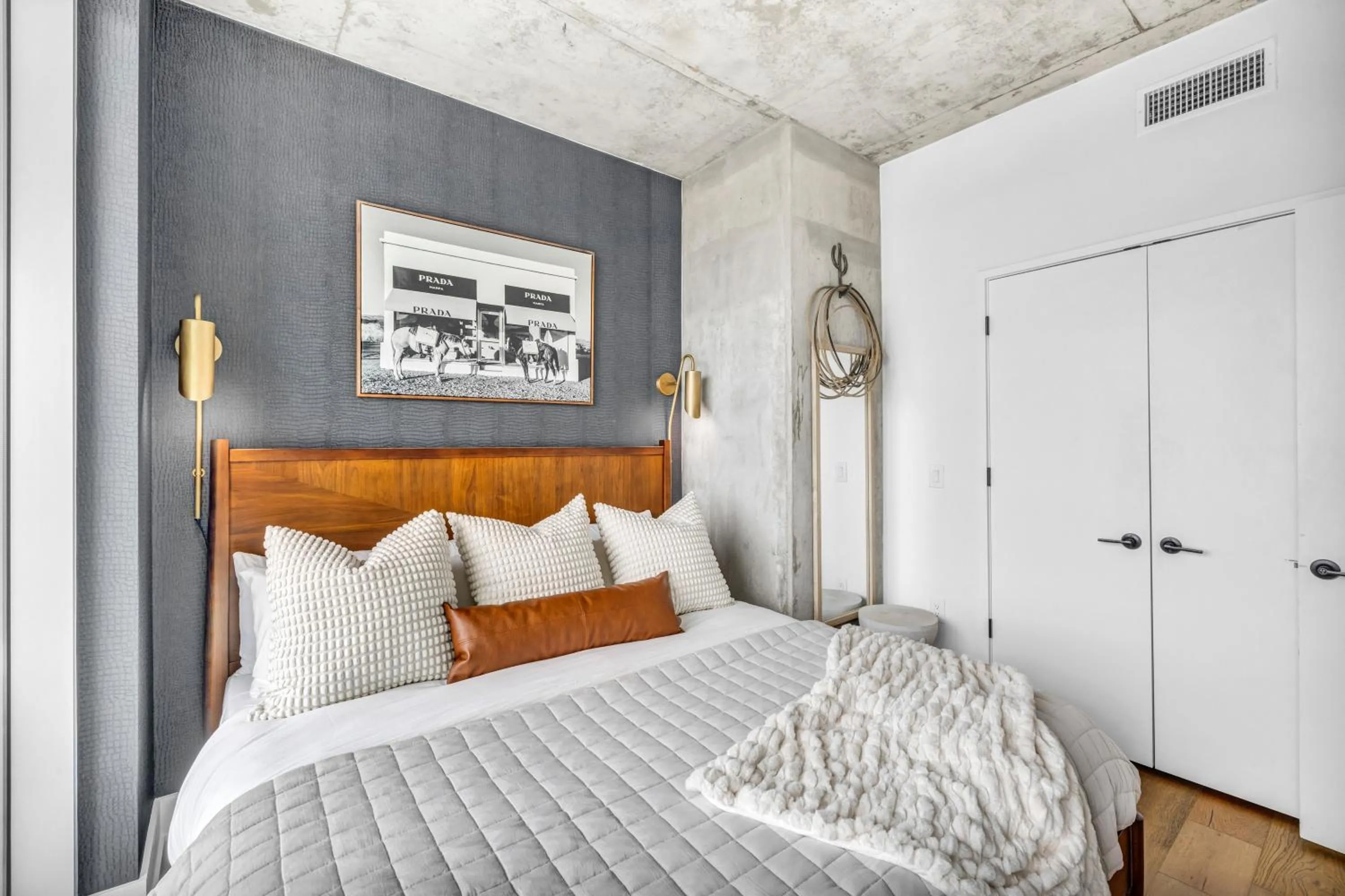 Bed in Austin Condo Hotel