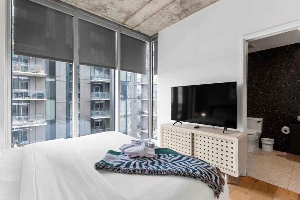 Bed in Austin Condo Hotel