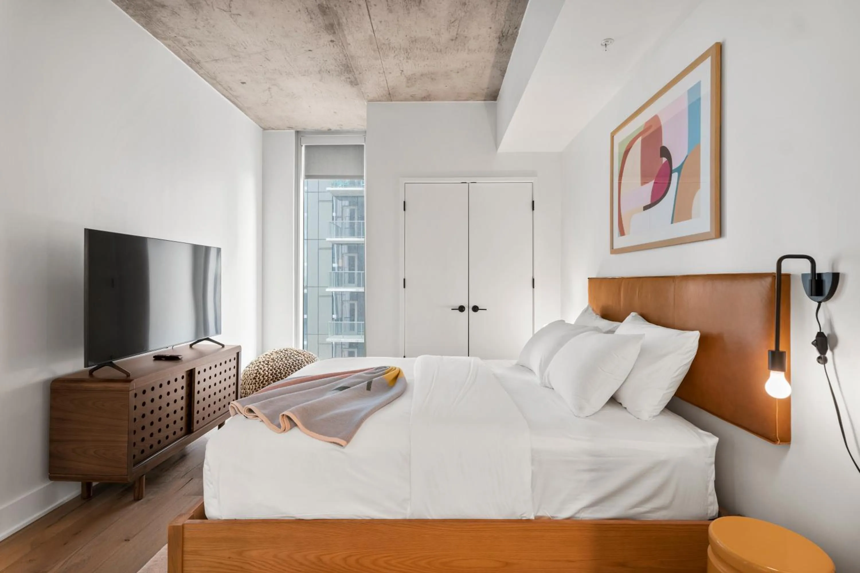 Bed in Austin Condo Hotel