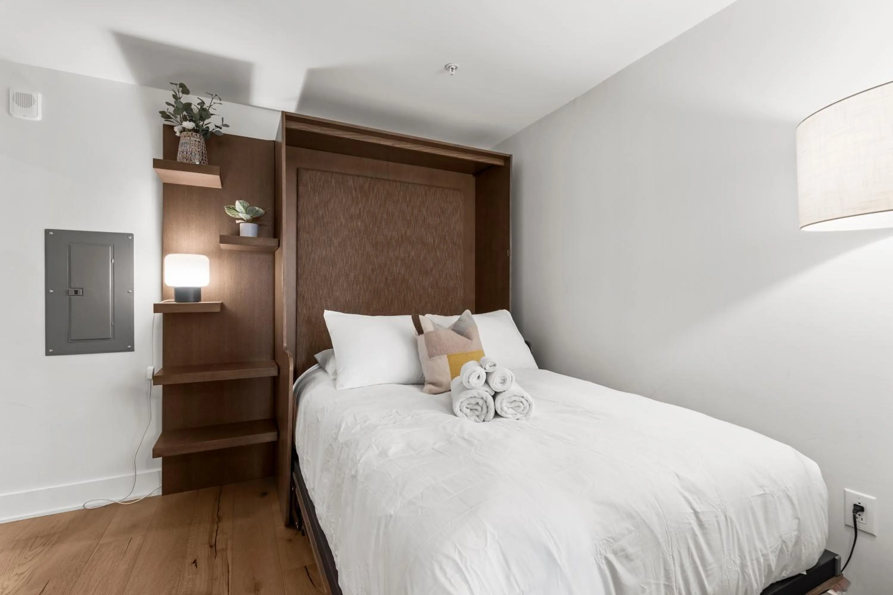 Bed in Austin Condo Hotel