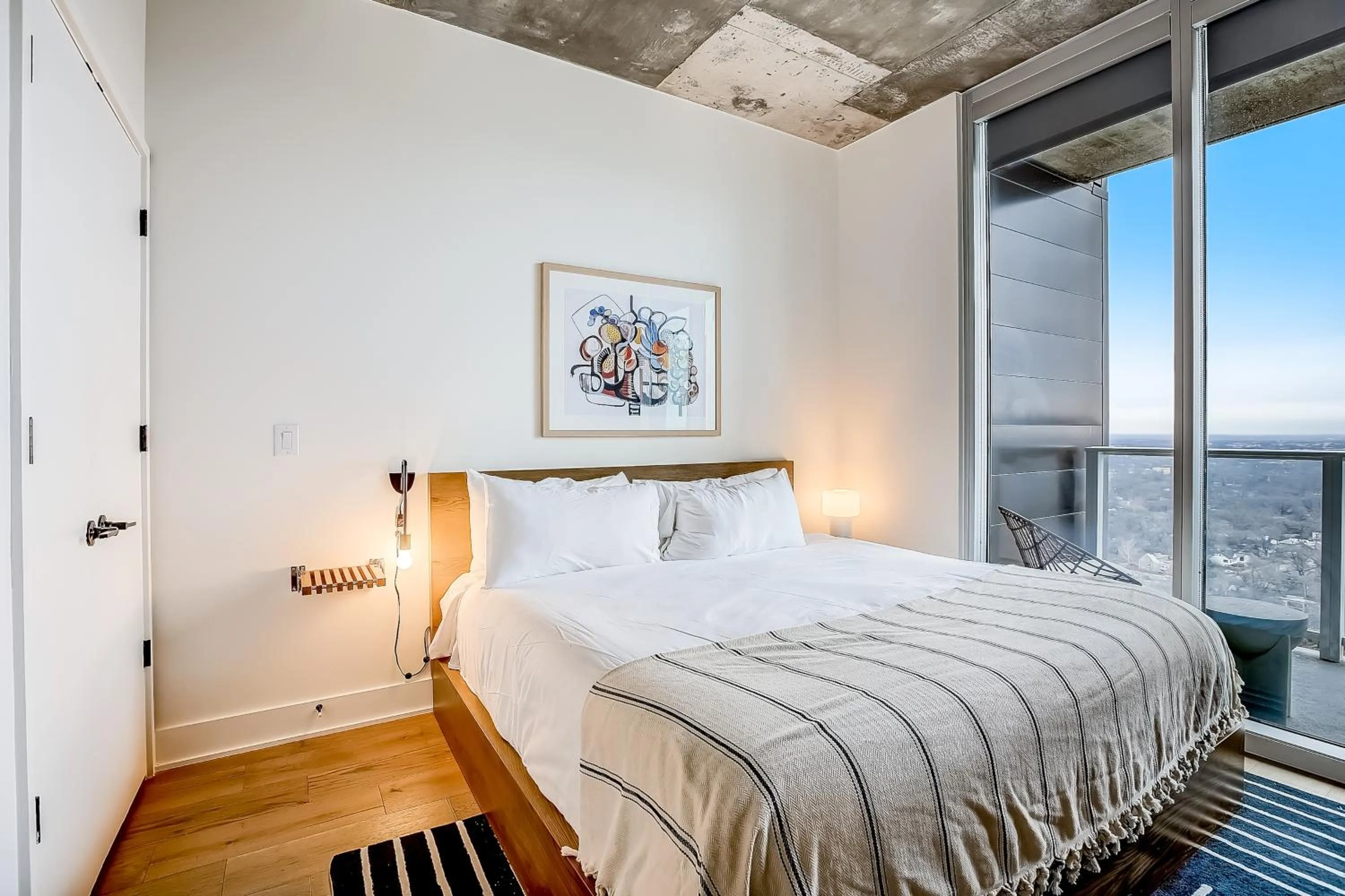 Bed in Austin Condo Hotel