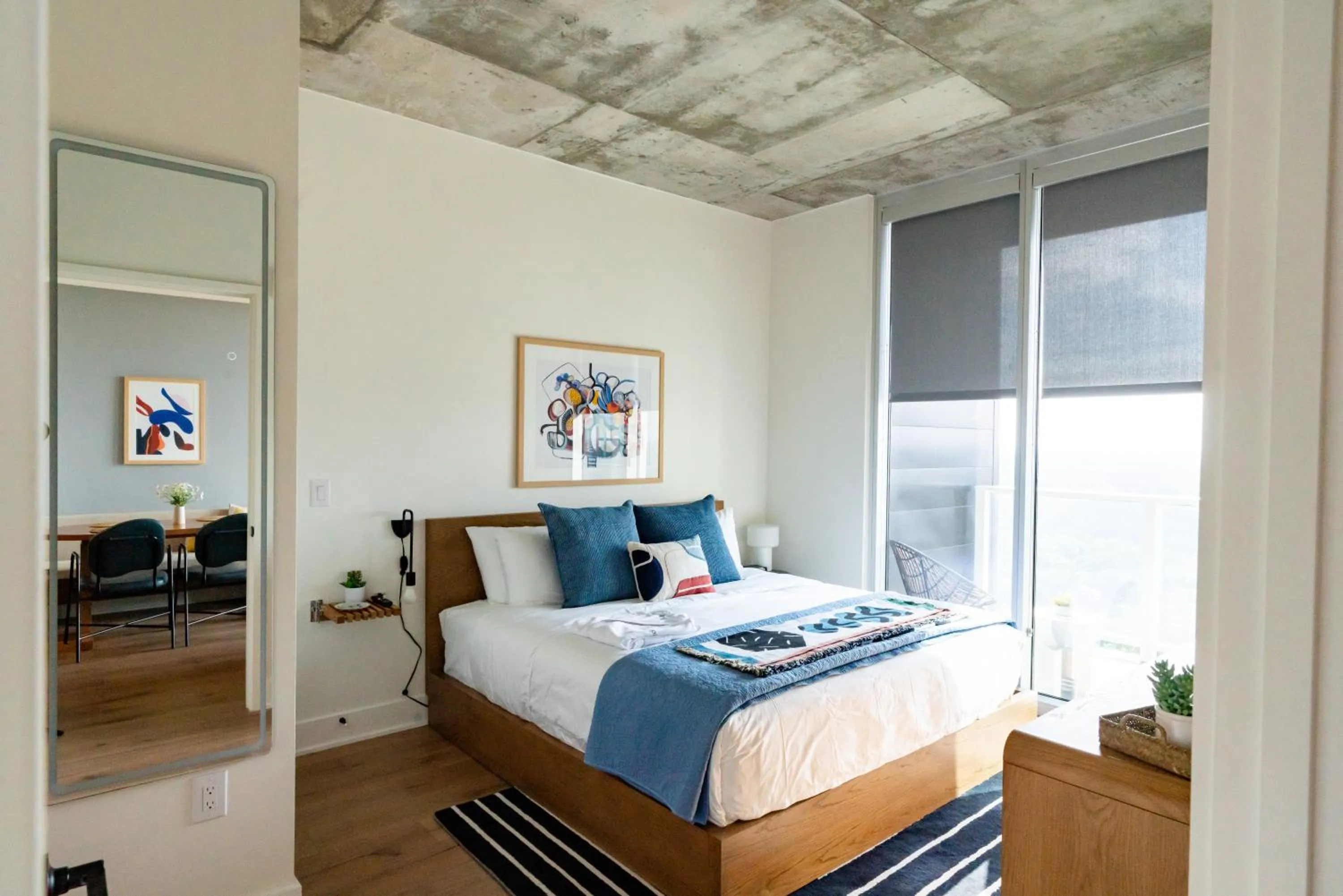 Bed in Austin Condo Hotel