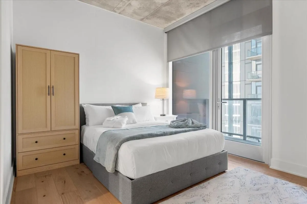 Bed in Austin Condo Hotel