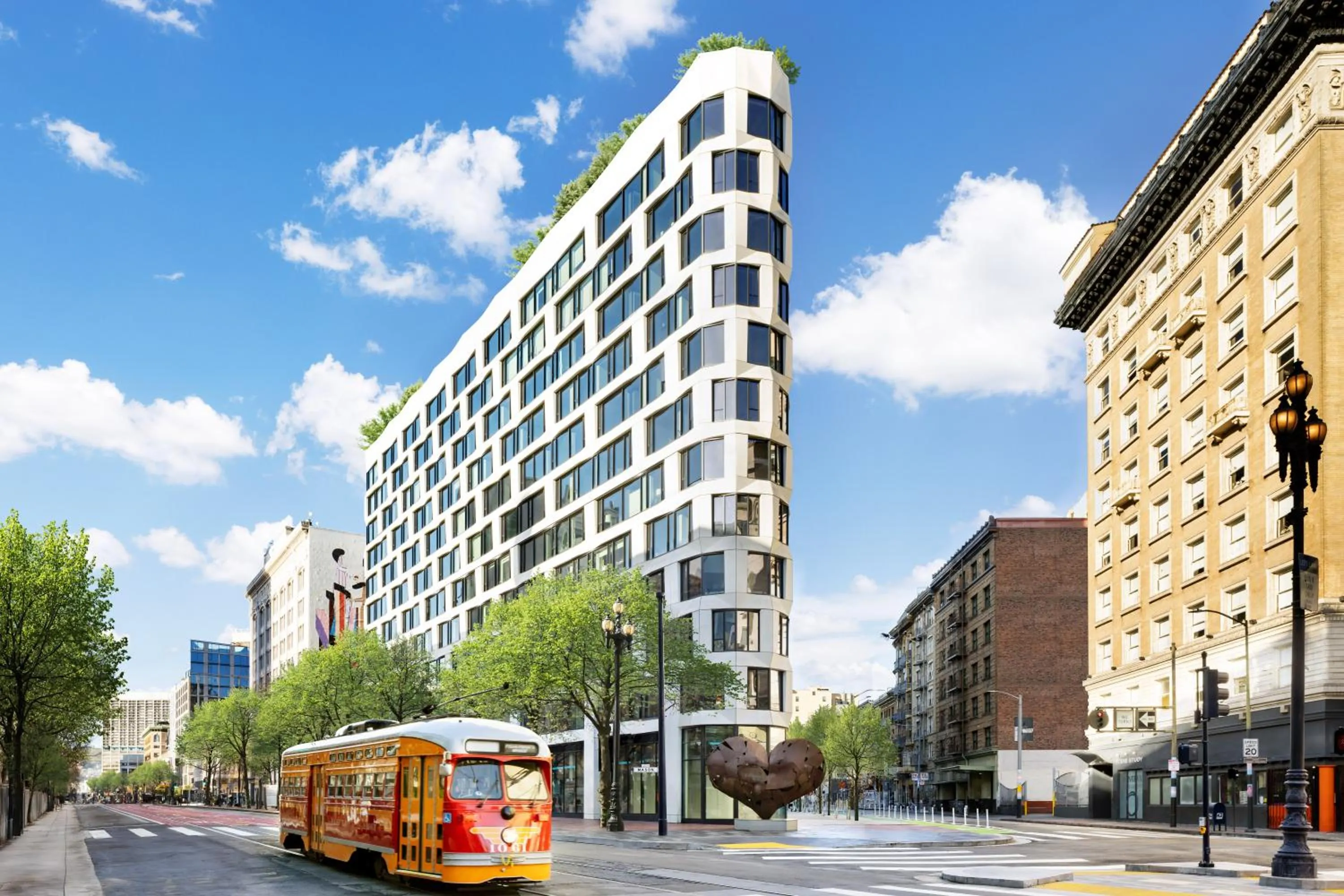 Property building in Timbri Hotel San Francisco, Curio Collection by Hilton