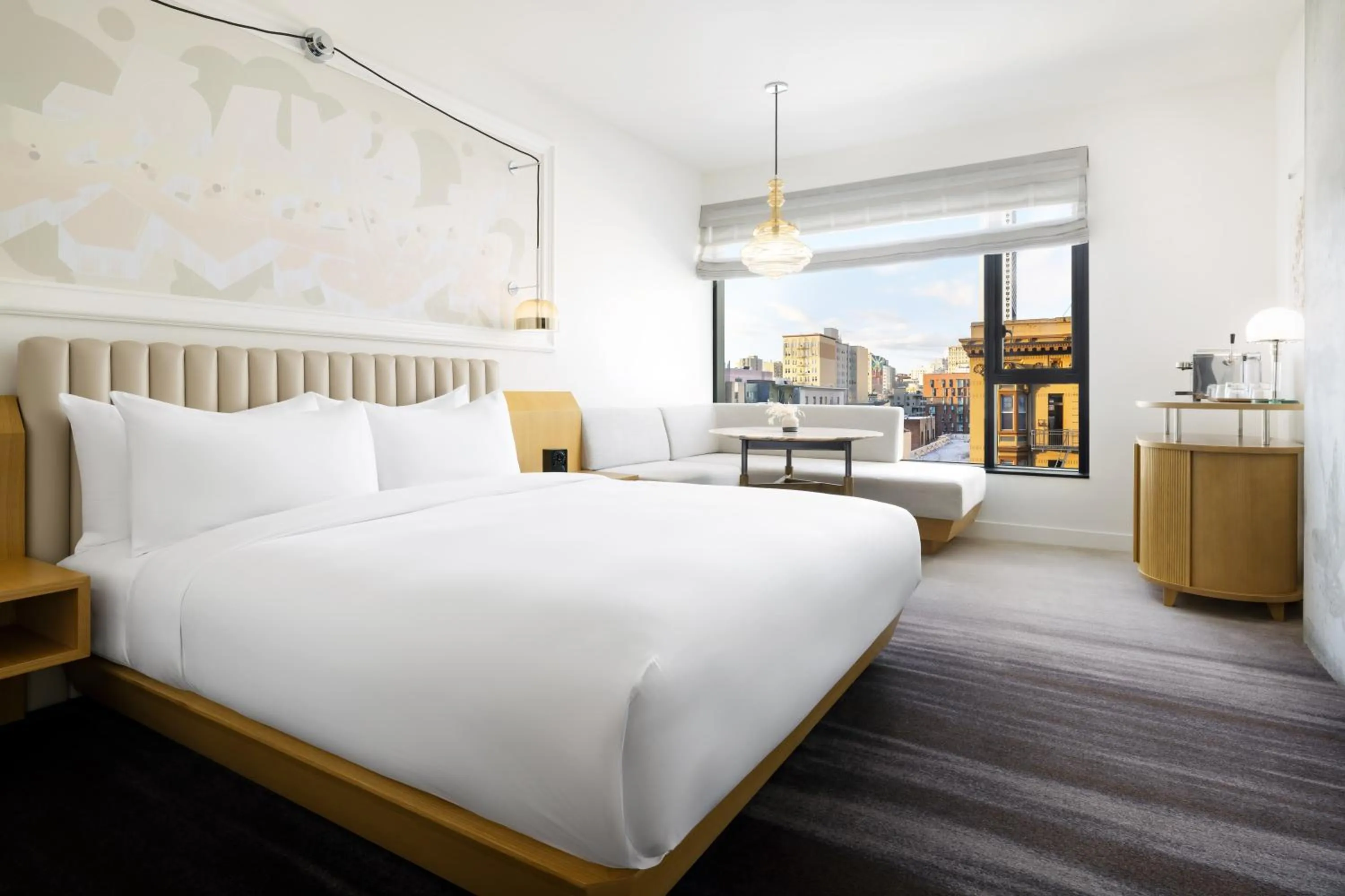 Bed in Timbri Hotel San Francisco, Curio Collection by Hilton