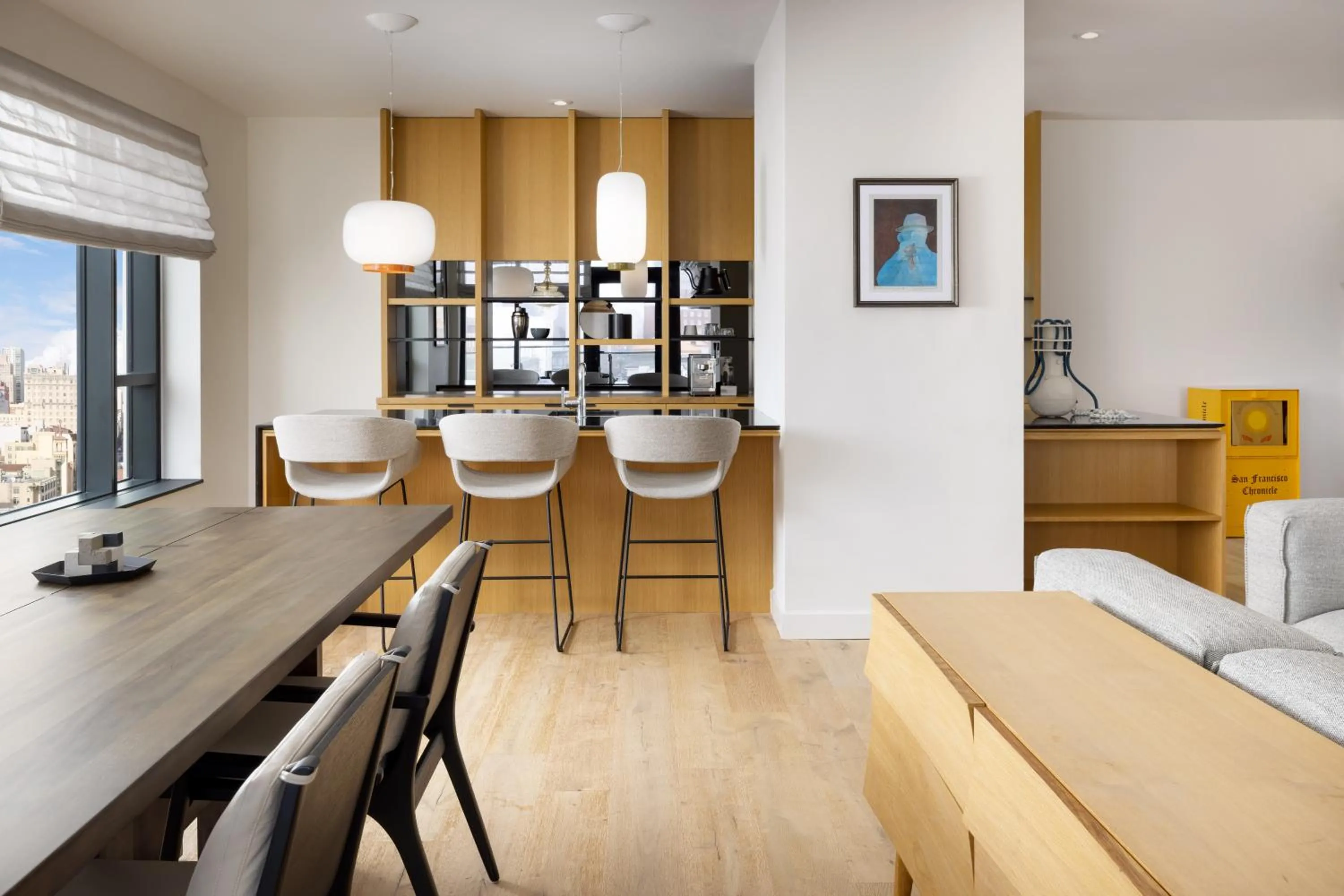 Kitchen or kitchenette in Timbri Hotel San Francisco, Curio Collection by Hilton
