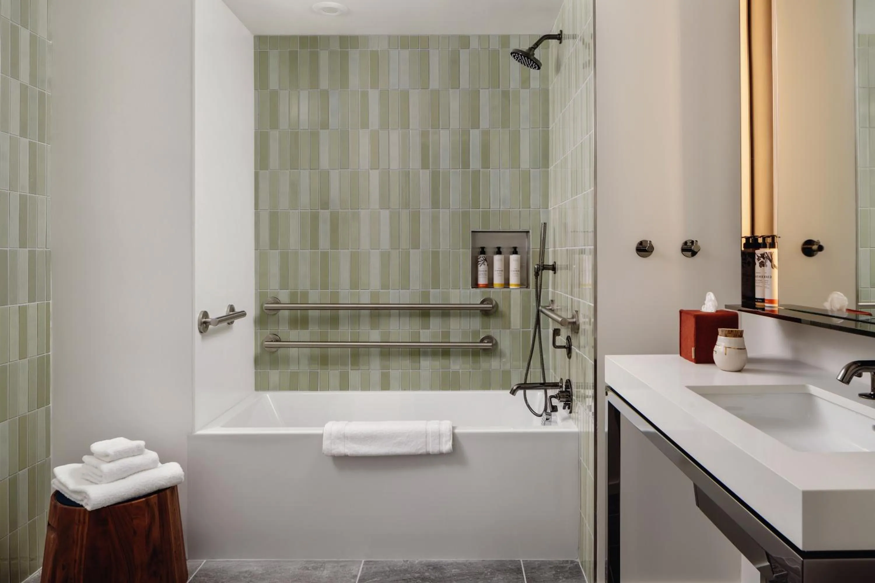 Bathroom in Timbri Hotel San Francisco, Curio Collection by Hilton