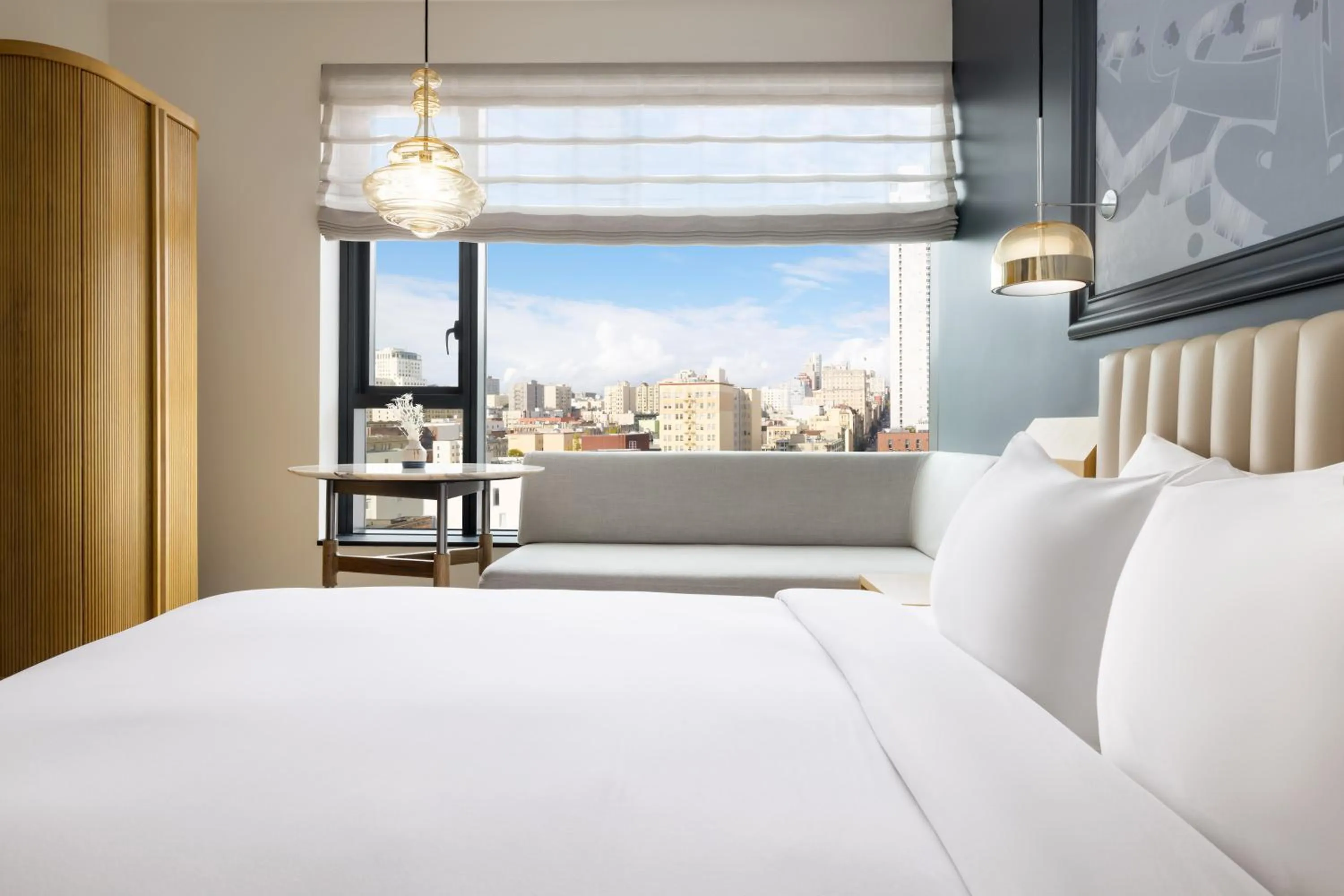 Bed in Timbri Hotel San Francisco, Curio Collection by Hilton