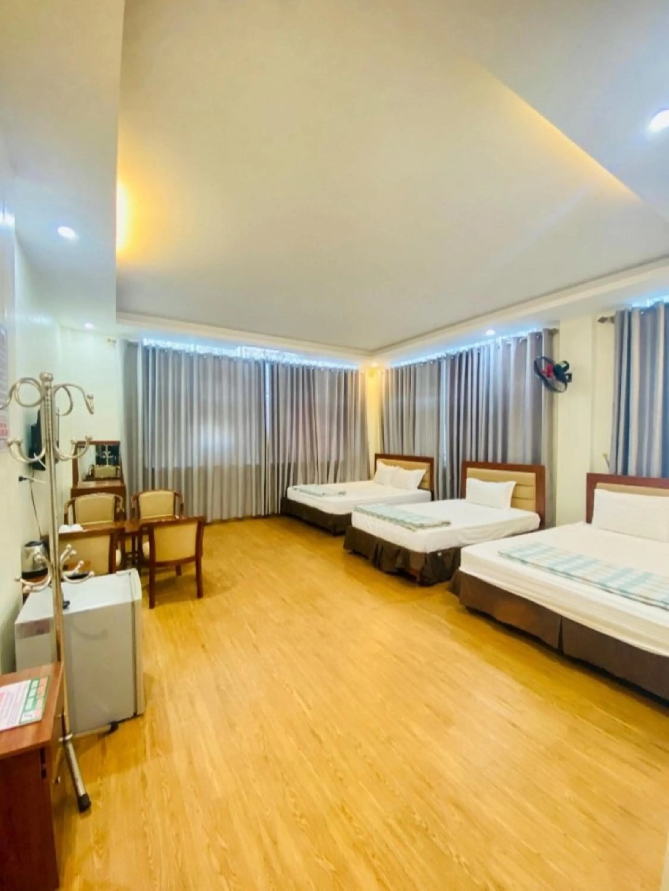 Bed in Hương Sen Hotel Bac Giang