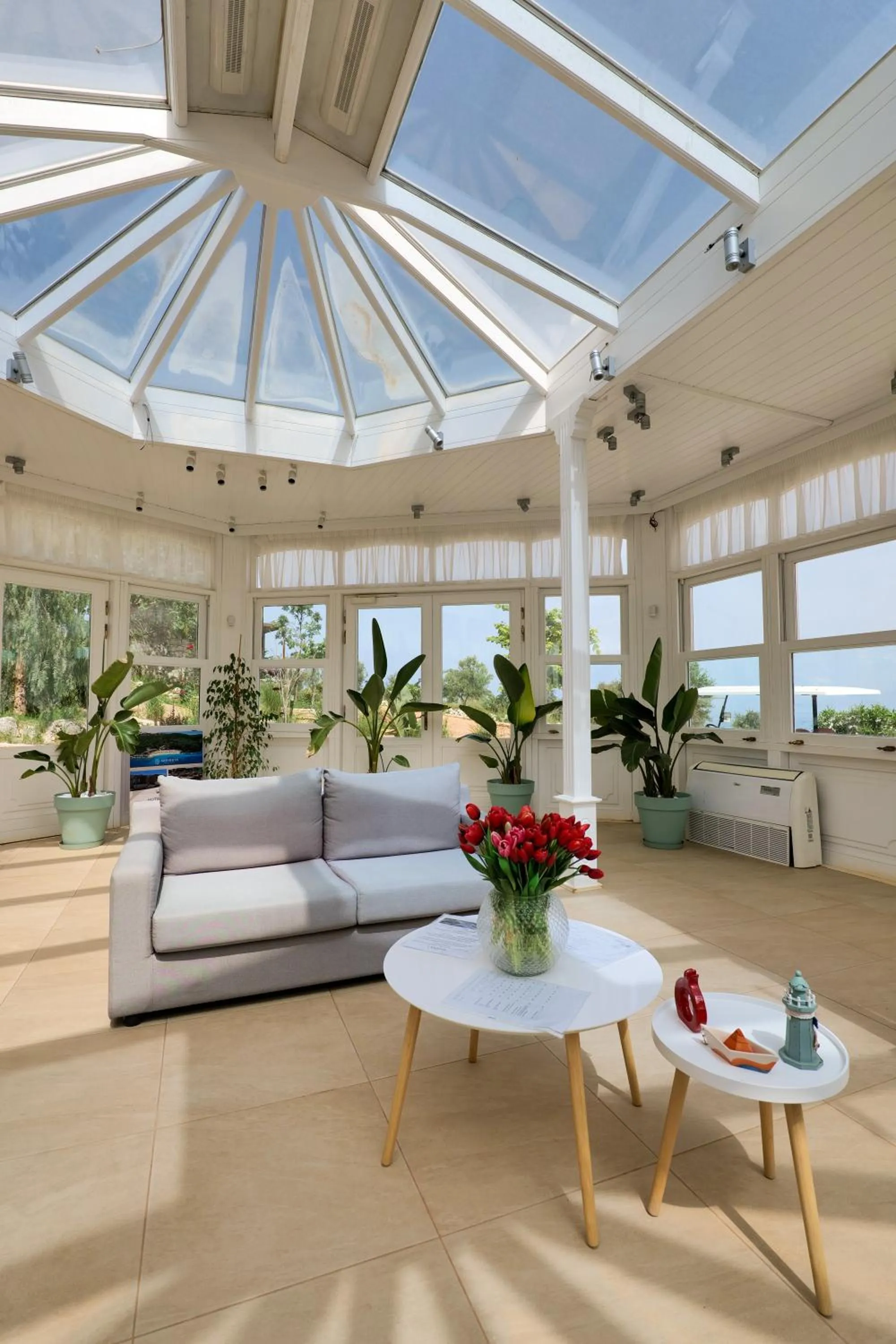 Seating area in Arameras Beach Resort