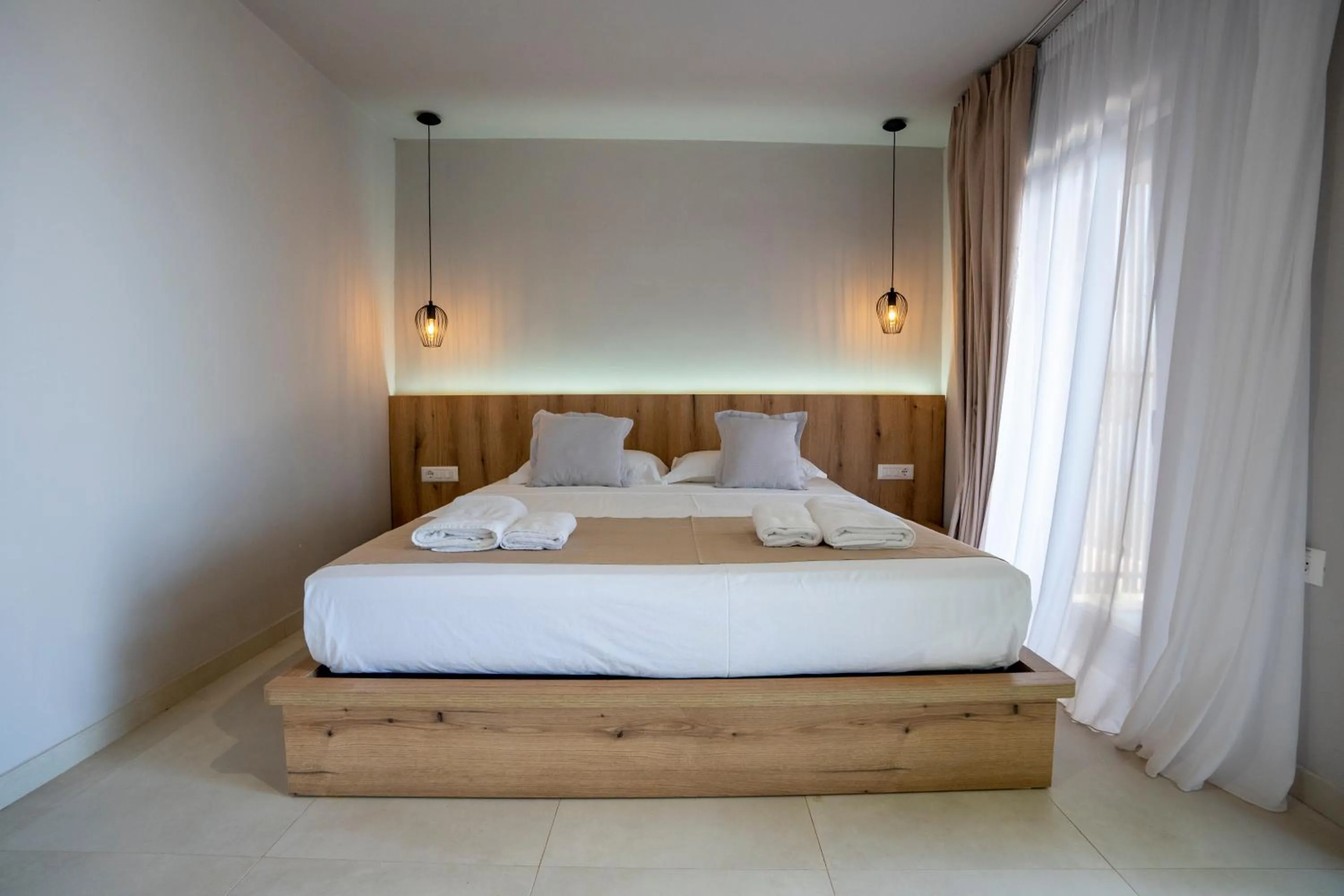 Bedroom, Bed in Arameras Beach Resort
