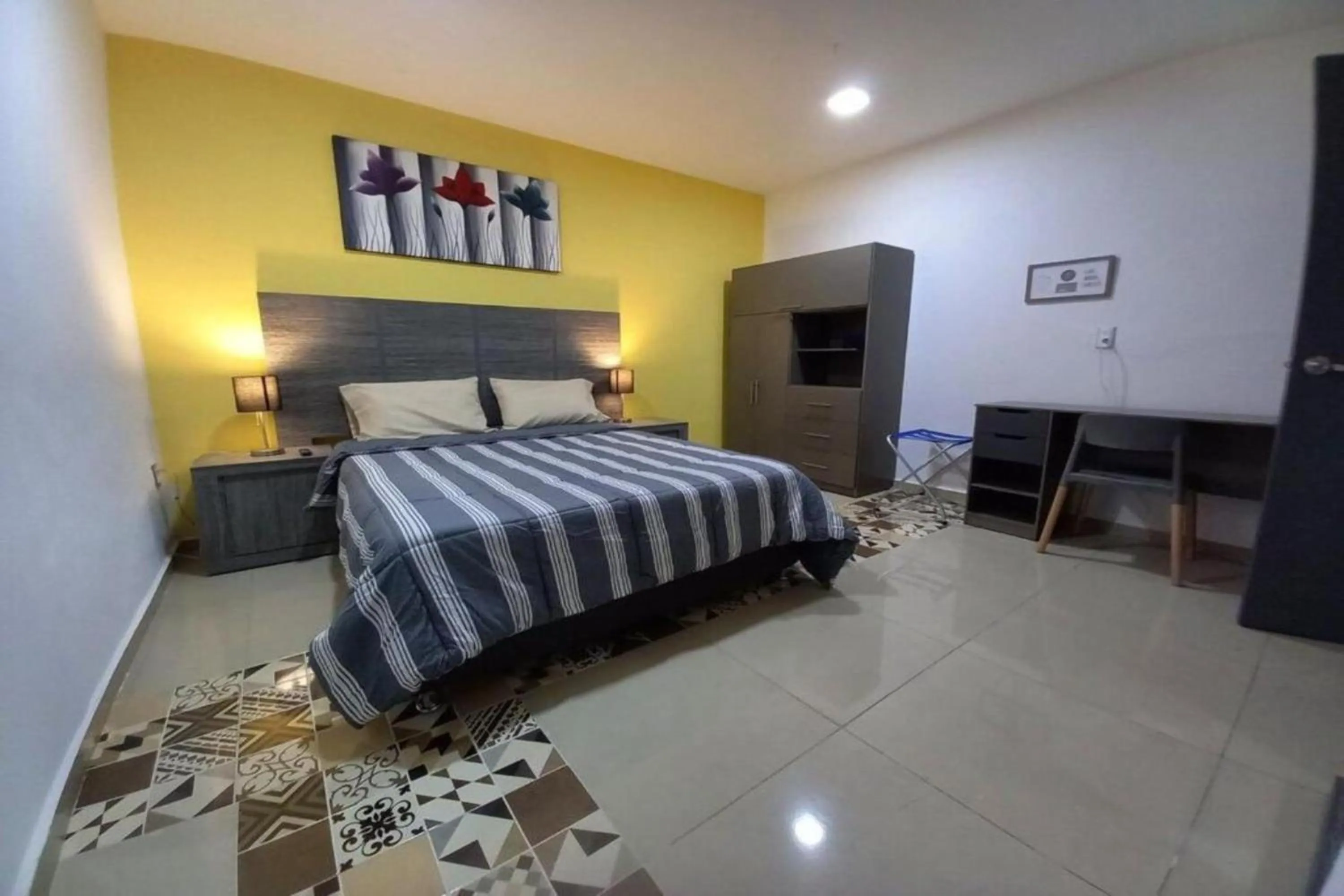 Bedroom, Bed in Capital O Tu Estancia