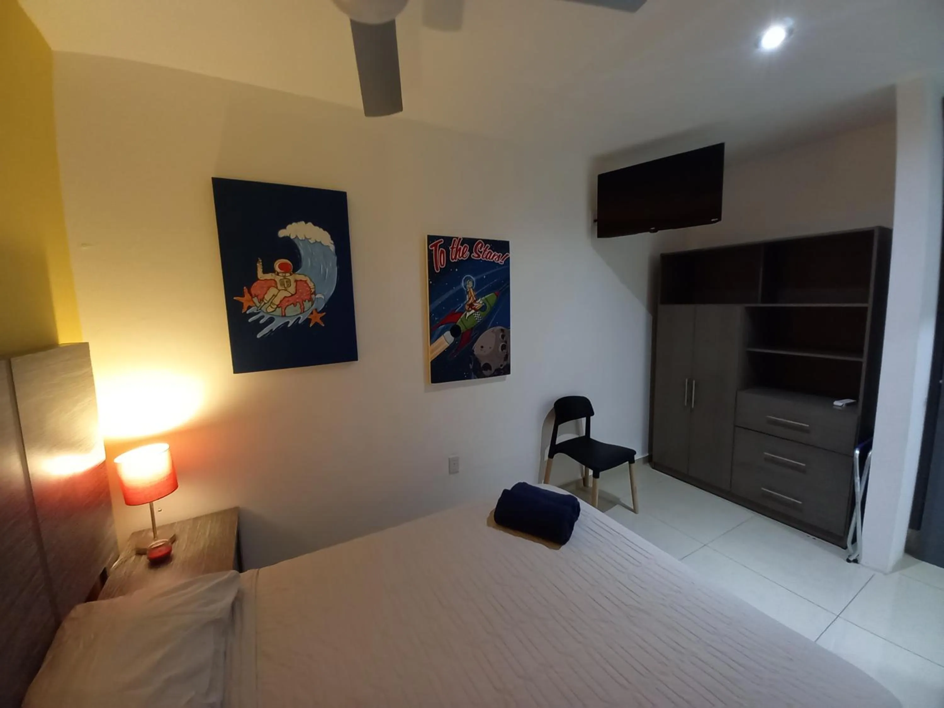 Bedroom, Bed in Capital O Tu Estancia