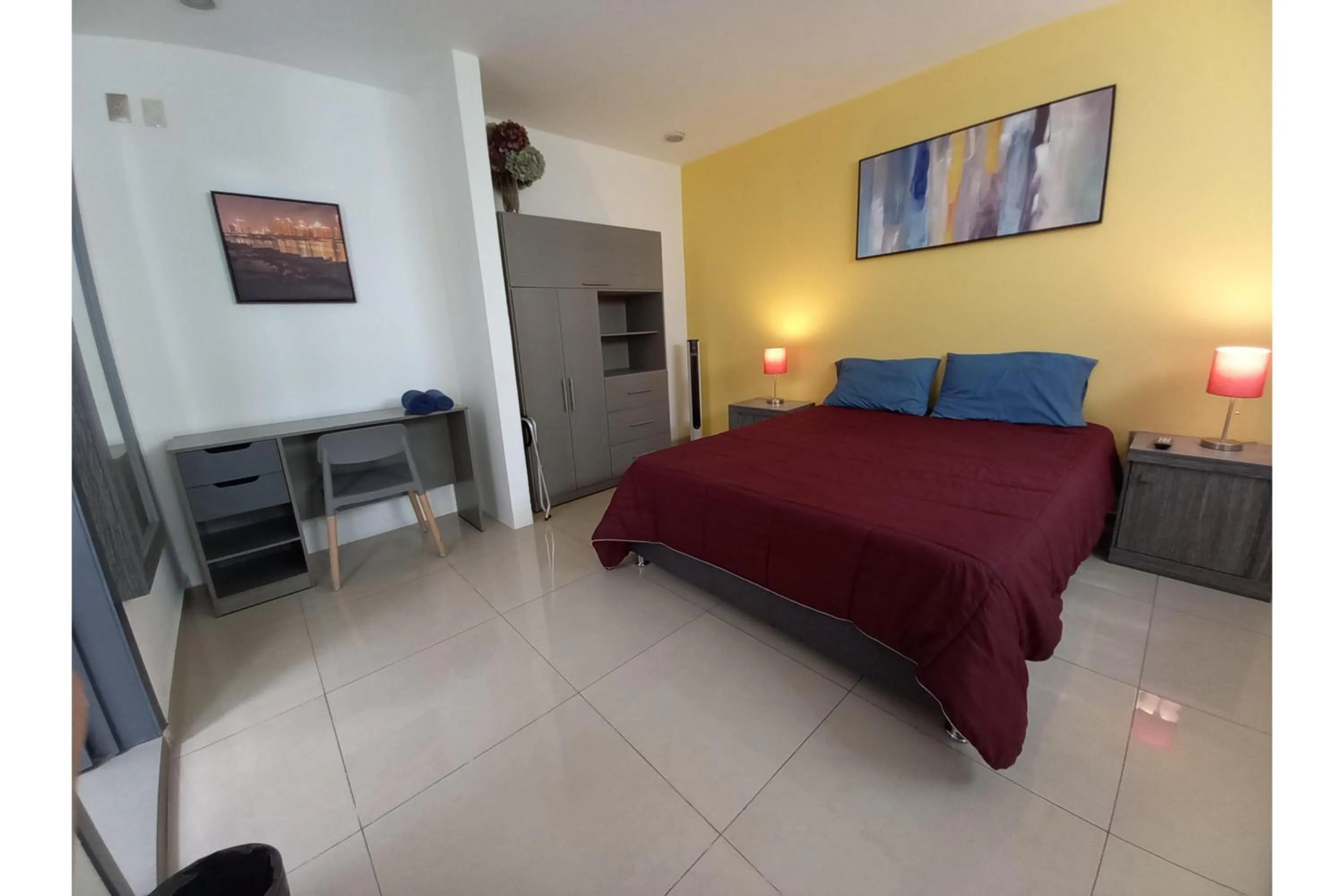 Bedroom, Bed in Capital O Tu Estancia