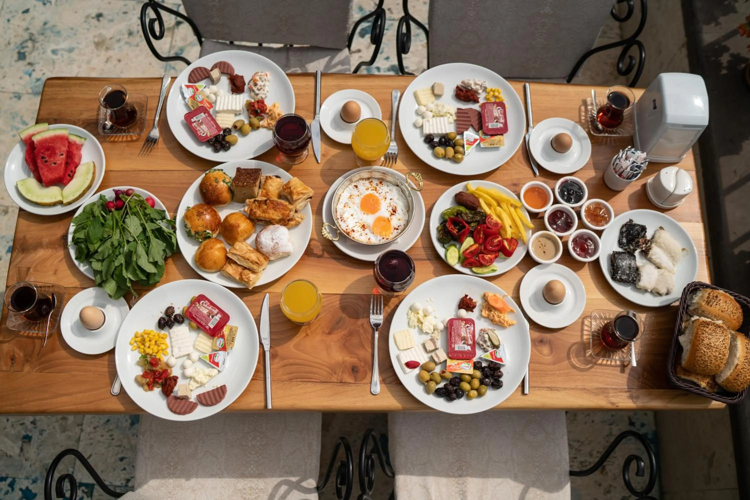 Breakfast in Volare Stone Hotel