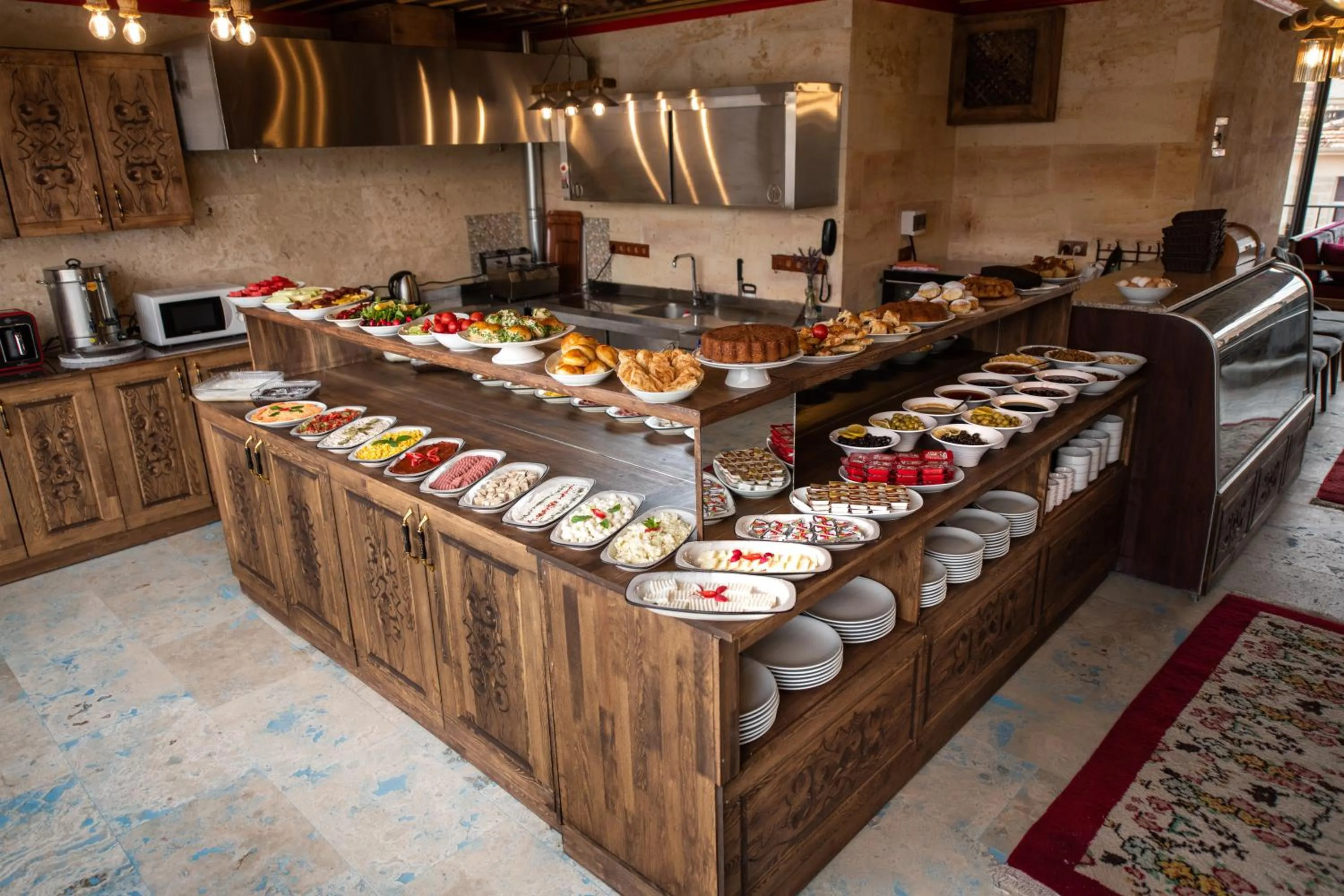 Breakfast in Volare Stone Hotel