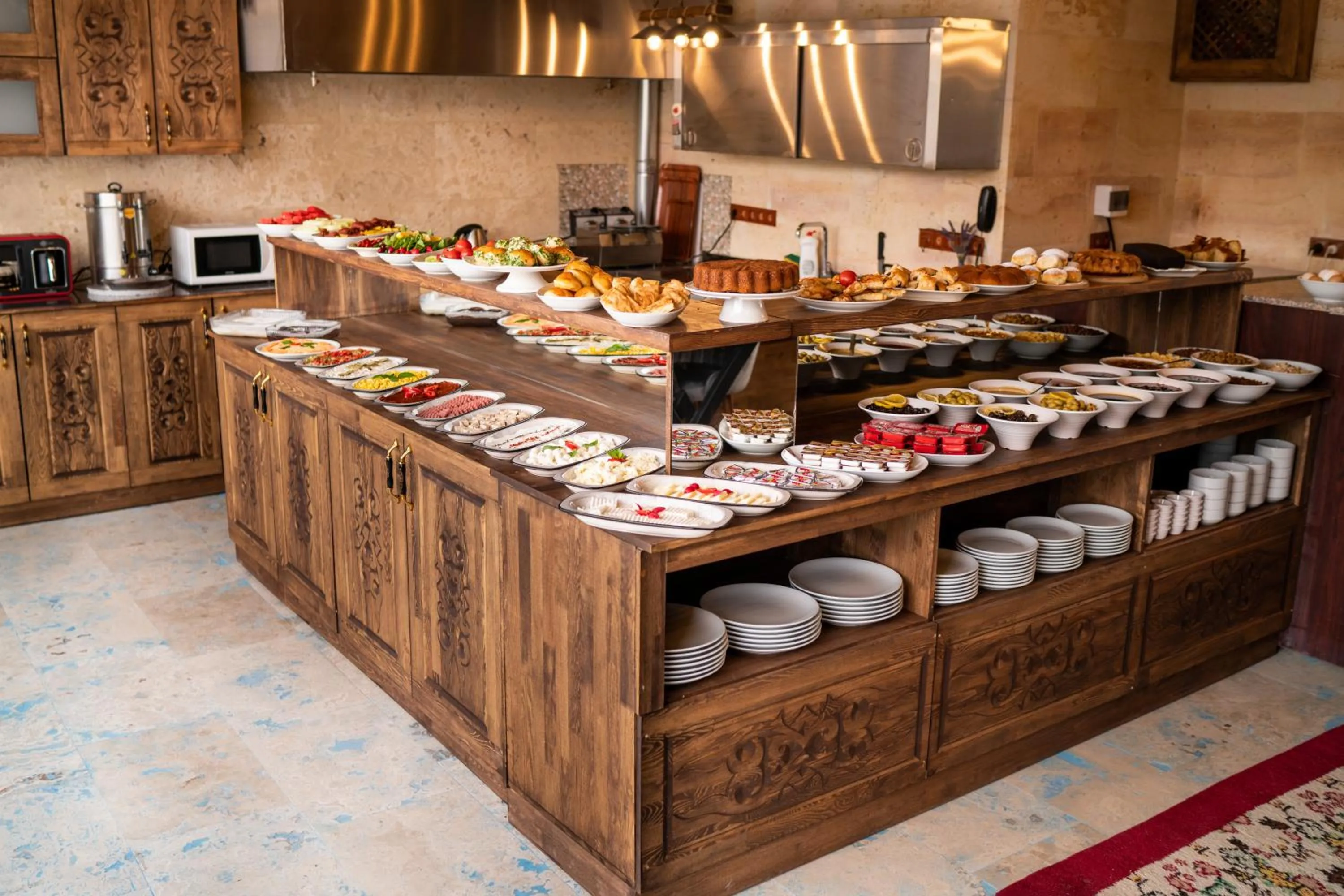 Breakfast in Volare Stone Hotel