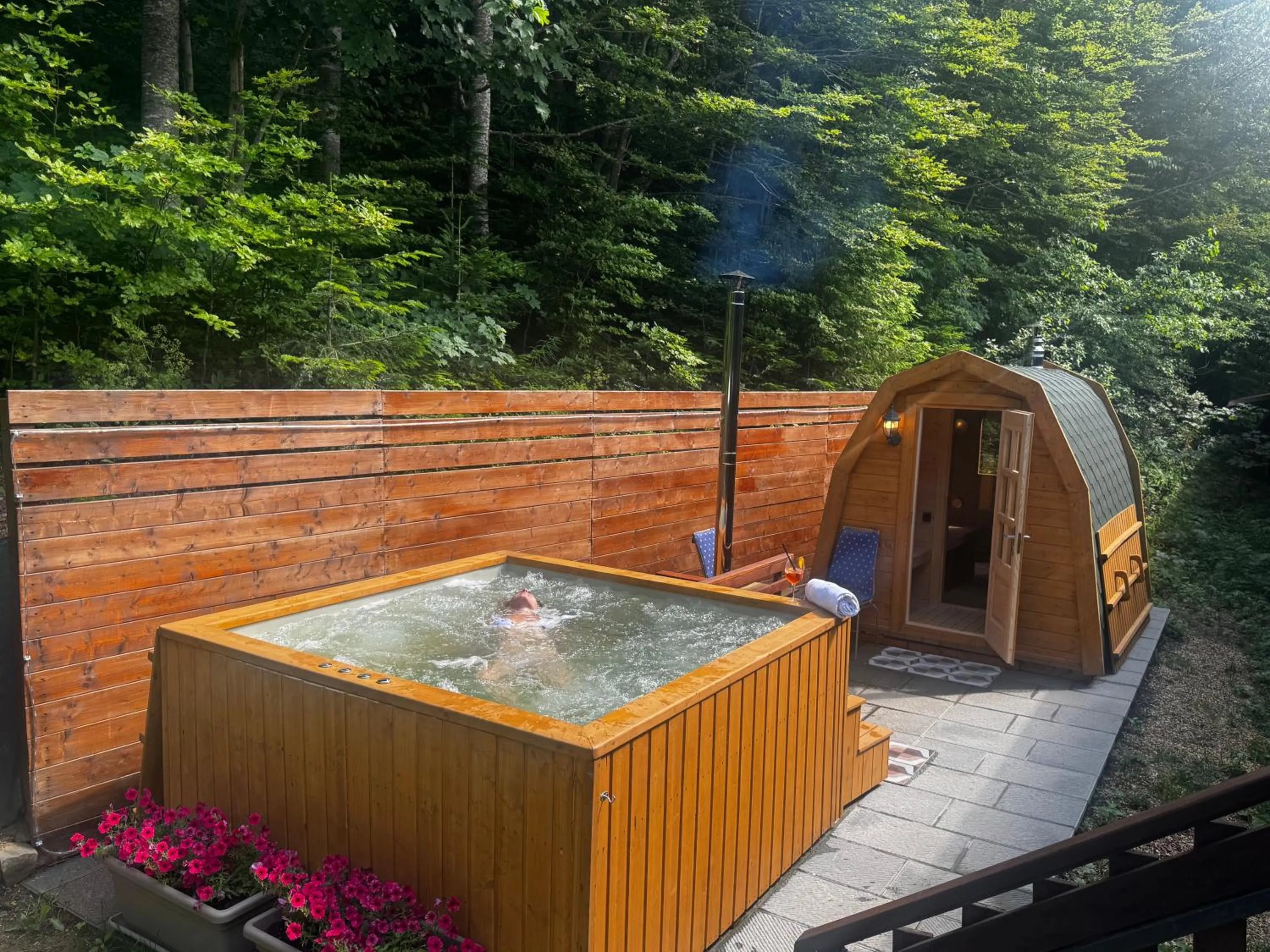 Spa and wellness centre/facilities in Residenza Riva Wellness Apartment Spa