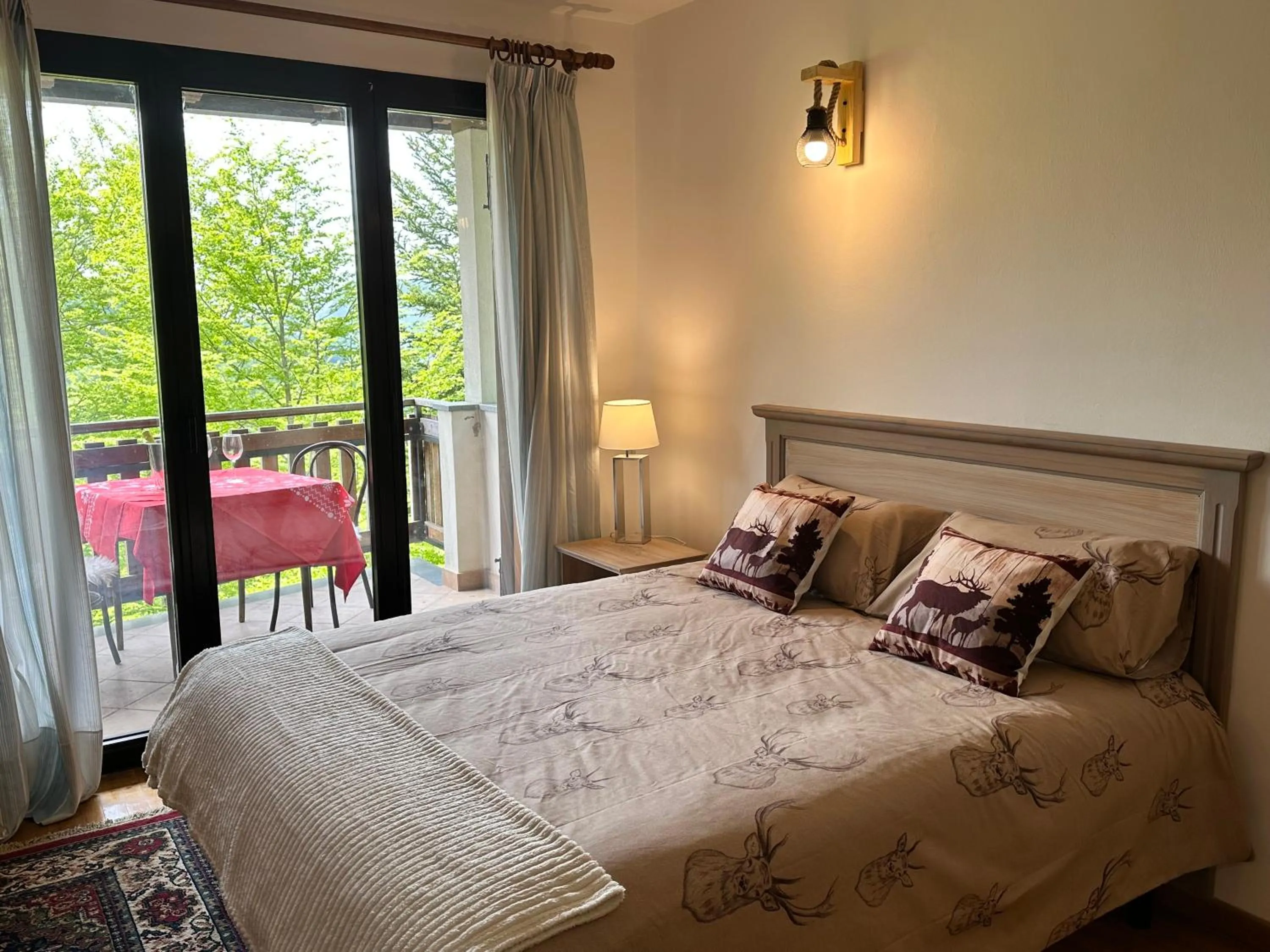 Bed in Residenza Riva Wellness Apartment Spa