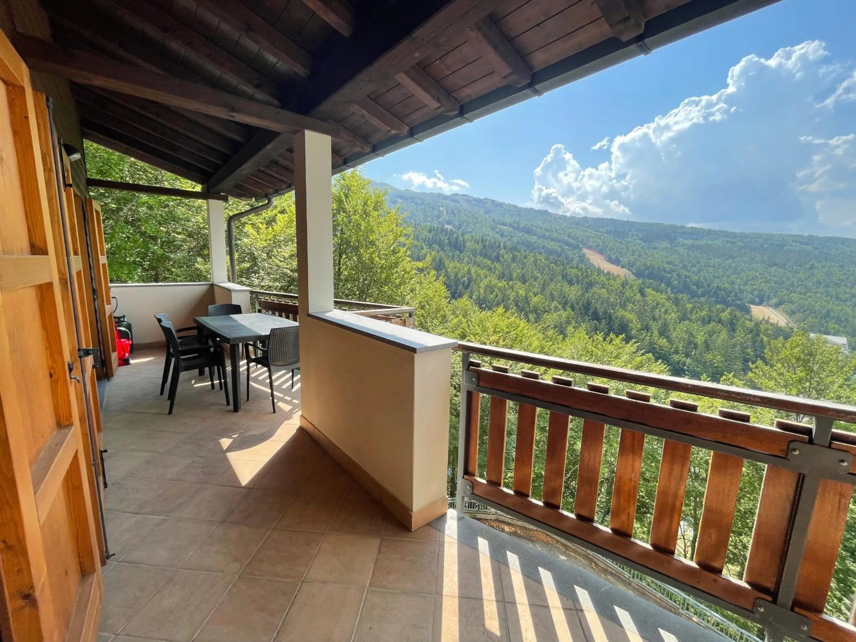 Balcony/Terrace in Residenza Riva Wellness Apartment Spa