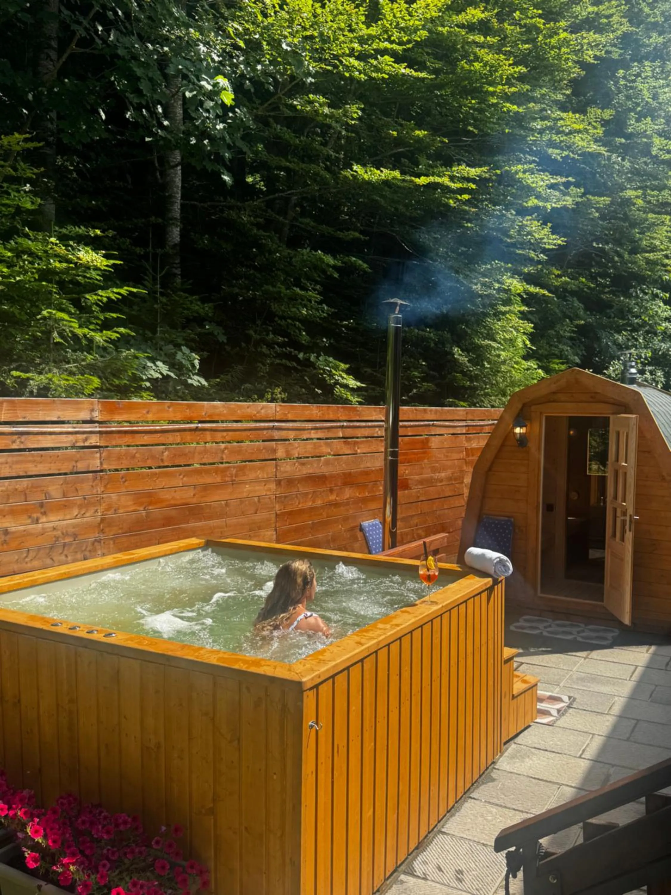 Spa and wellness centre/facilities in Residenza Riva Wellness Apartment Spa