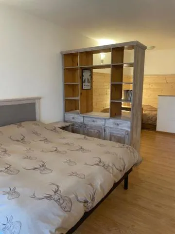 Bed in Residenza Riva Wellness Apartment Spa