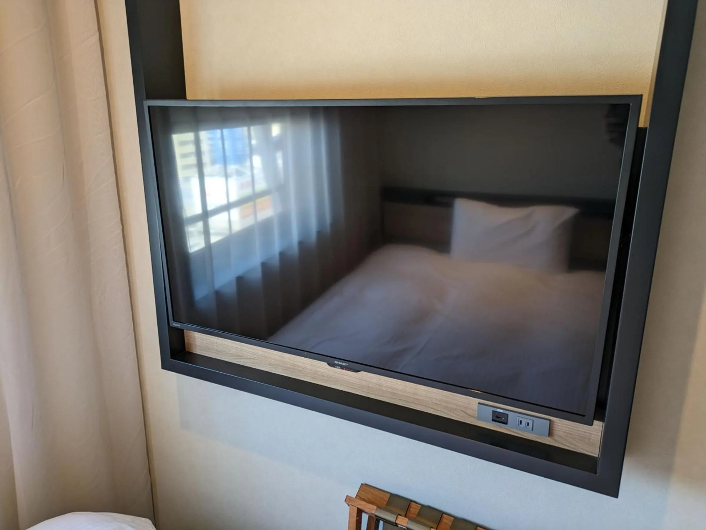 TV and multimedia, Bed in REF Kansai Airport by VESSEL HOTELS