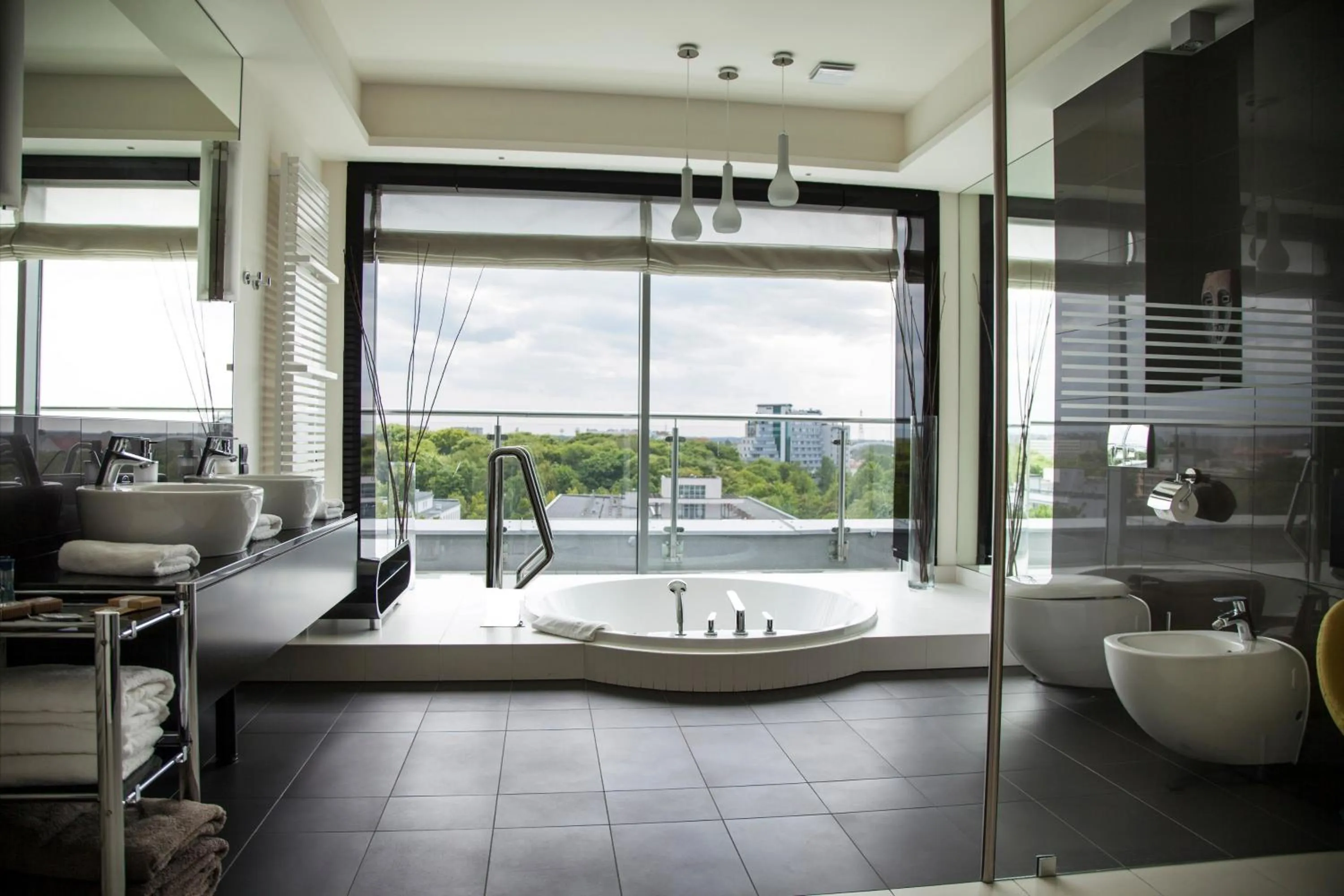 Natural landscape in Sanatorium Uzdrowiskowe Bałtyk