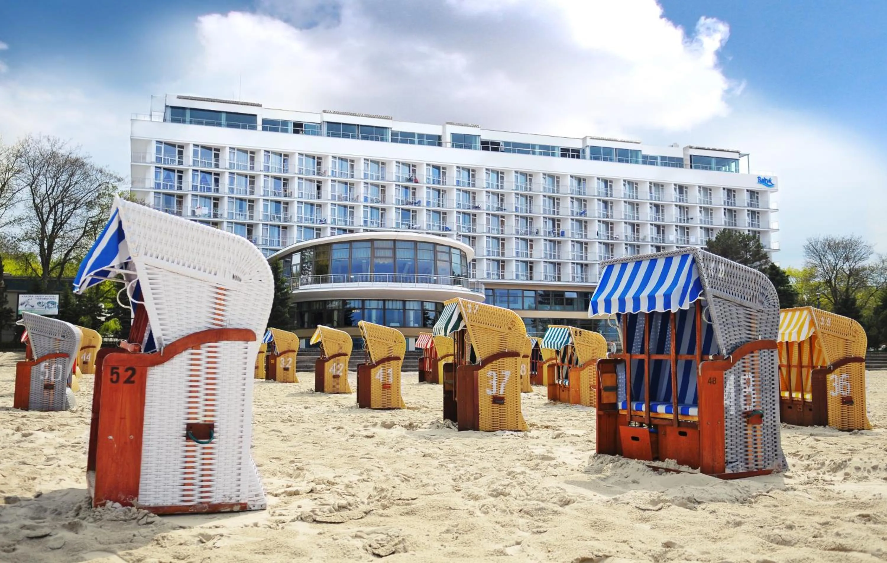 Facade/entrance in Sanatorium Uzdrowiskowe Bałtyk